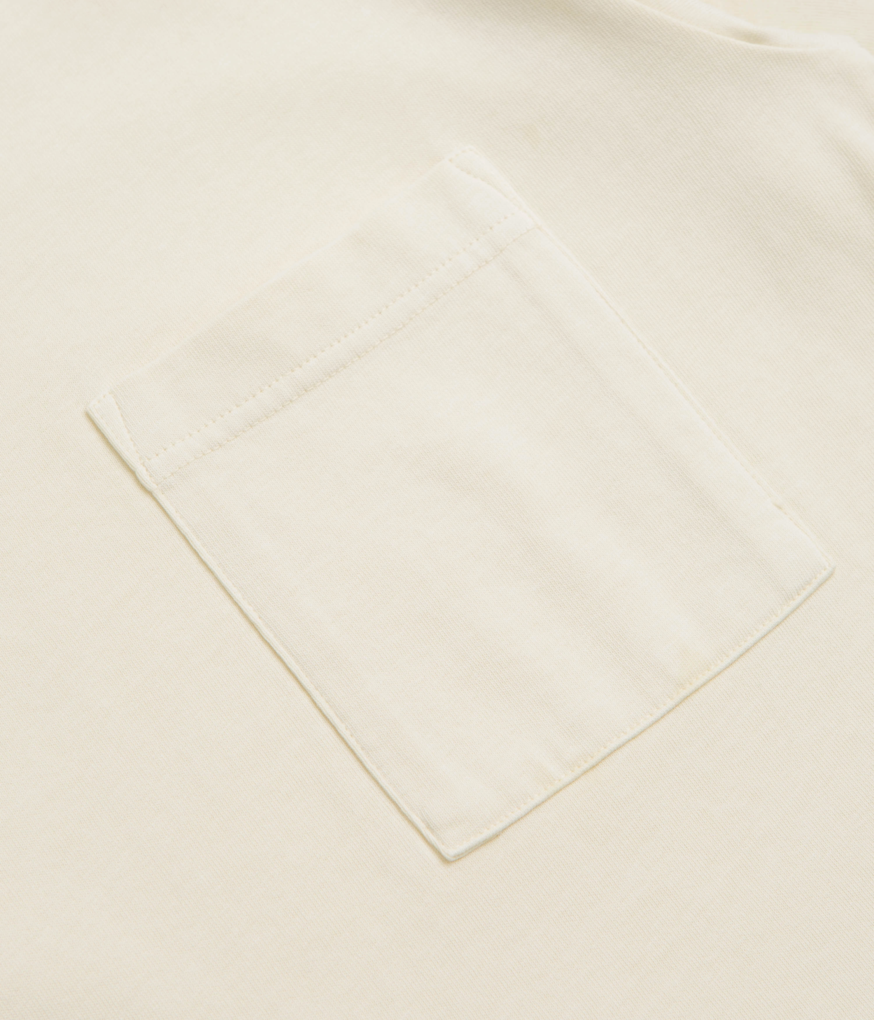 Light Layer Easygoing Wear Snow Peak Garment Dyed T-Shirt - Ivory