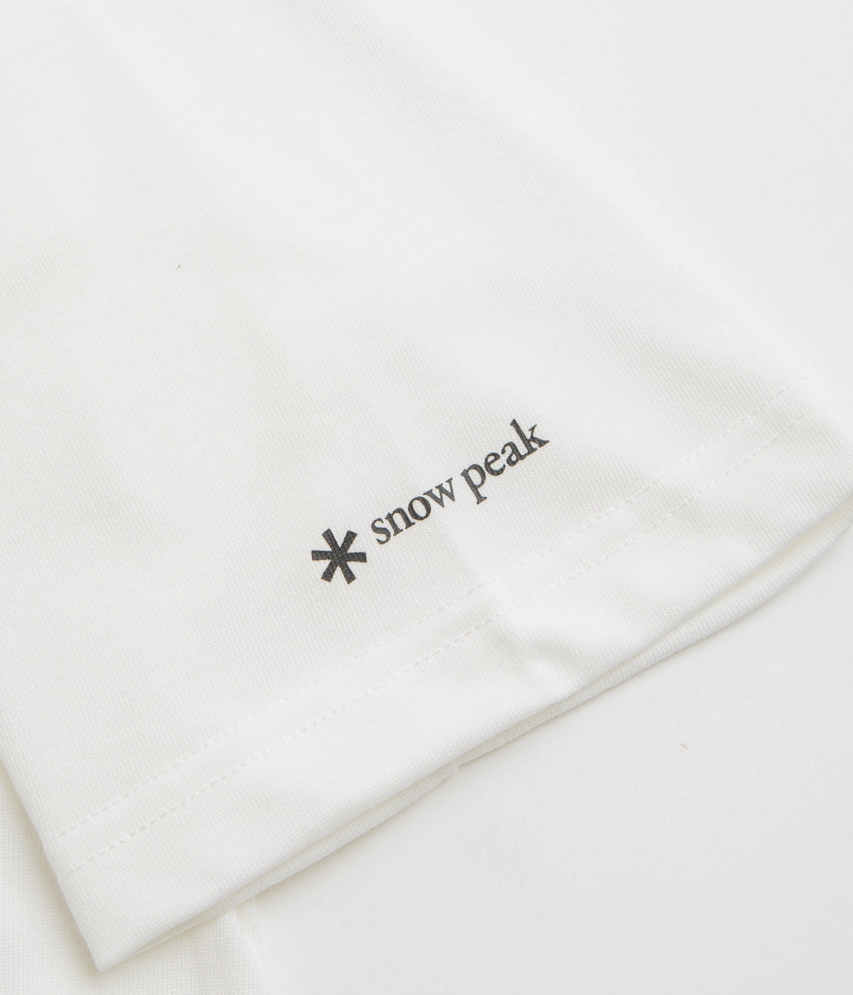 Summer Wardrobe Snow Peak NSD Pocket T-Shirt - Off White