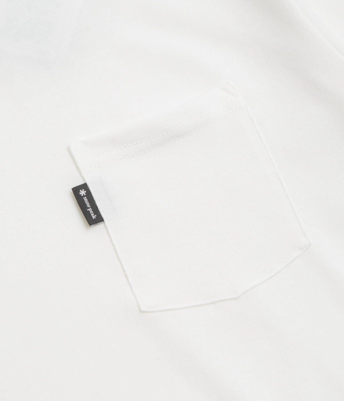Snow Peak NSD Pocket T-Shirt - Off White Comfortable fit Trendy Vibes Wear