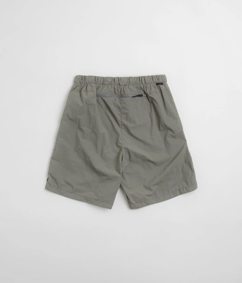 Quick Fit Design Snow Peak Nylon Tussah 2Way Shorts - Light Olive