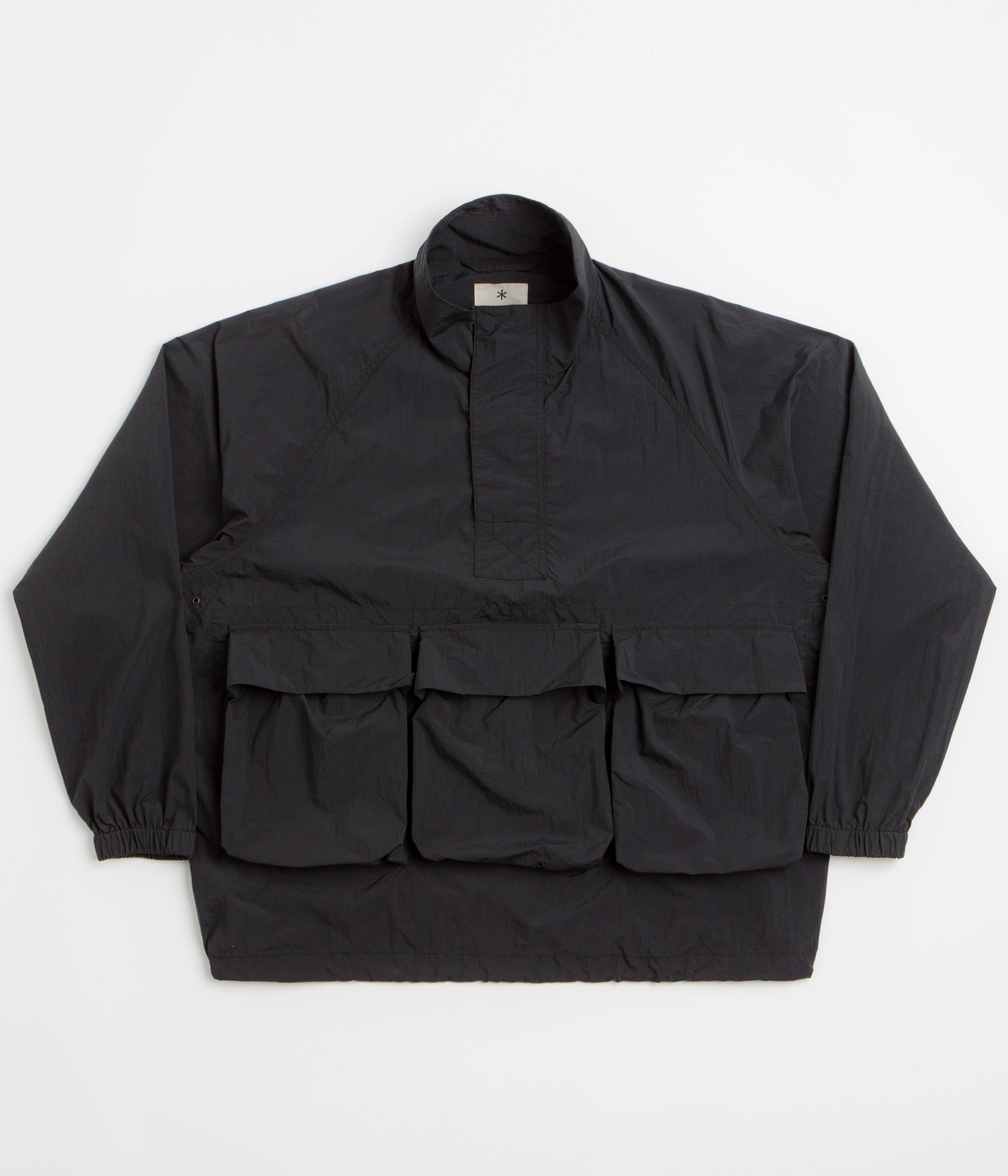 Cool Climate Snow Peak Nylon Tussah Anorak - Black
