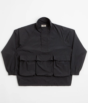 Cool Climate Snow Peak Nylon Tussah Anorak - Black