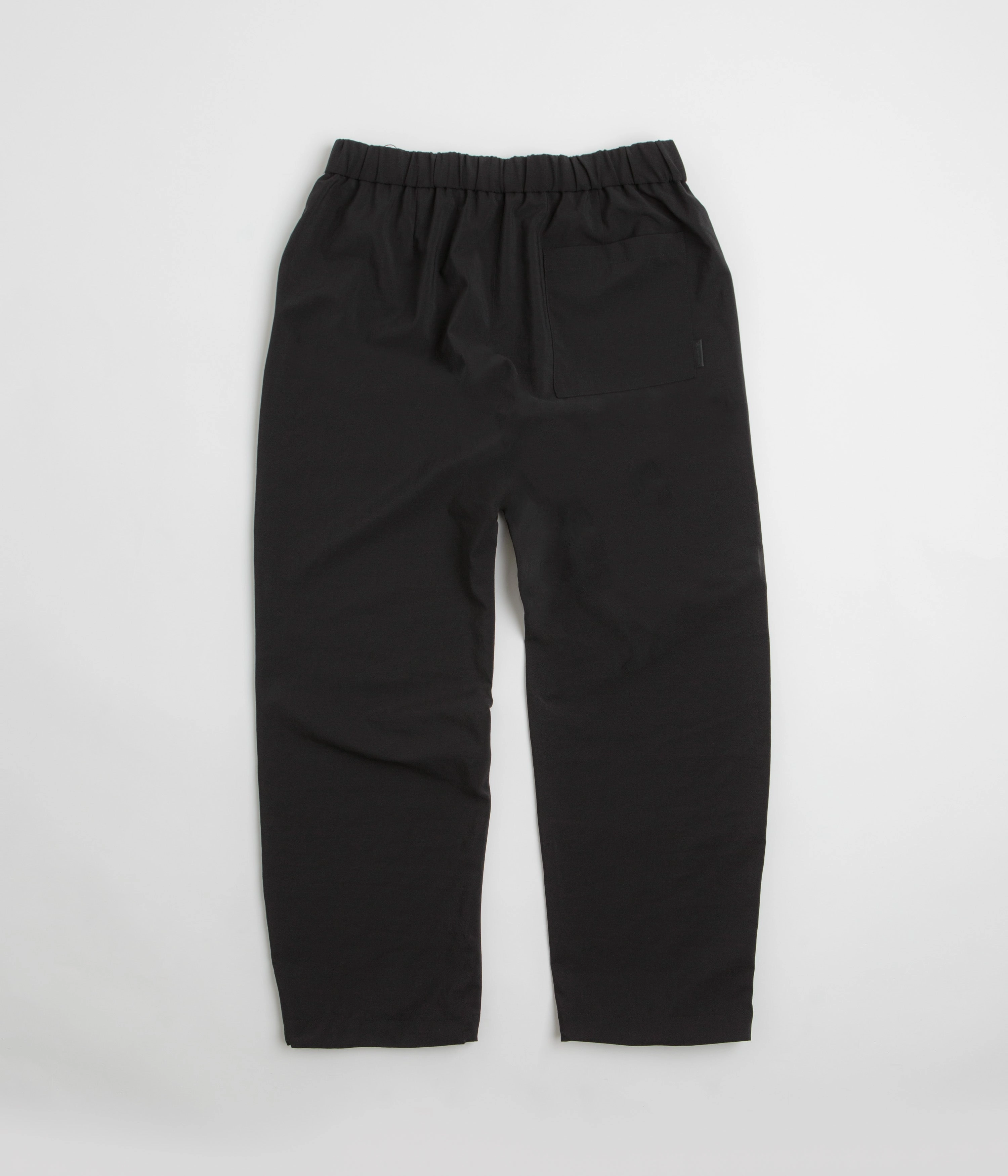 Snow Peak PE Light Poplin Pants - Black Non slip grip Moisture Management