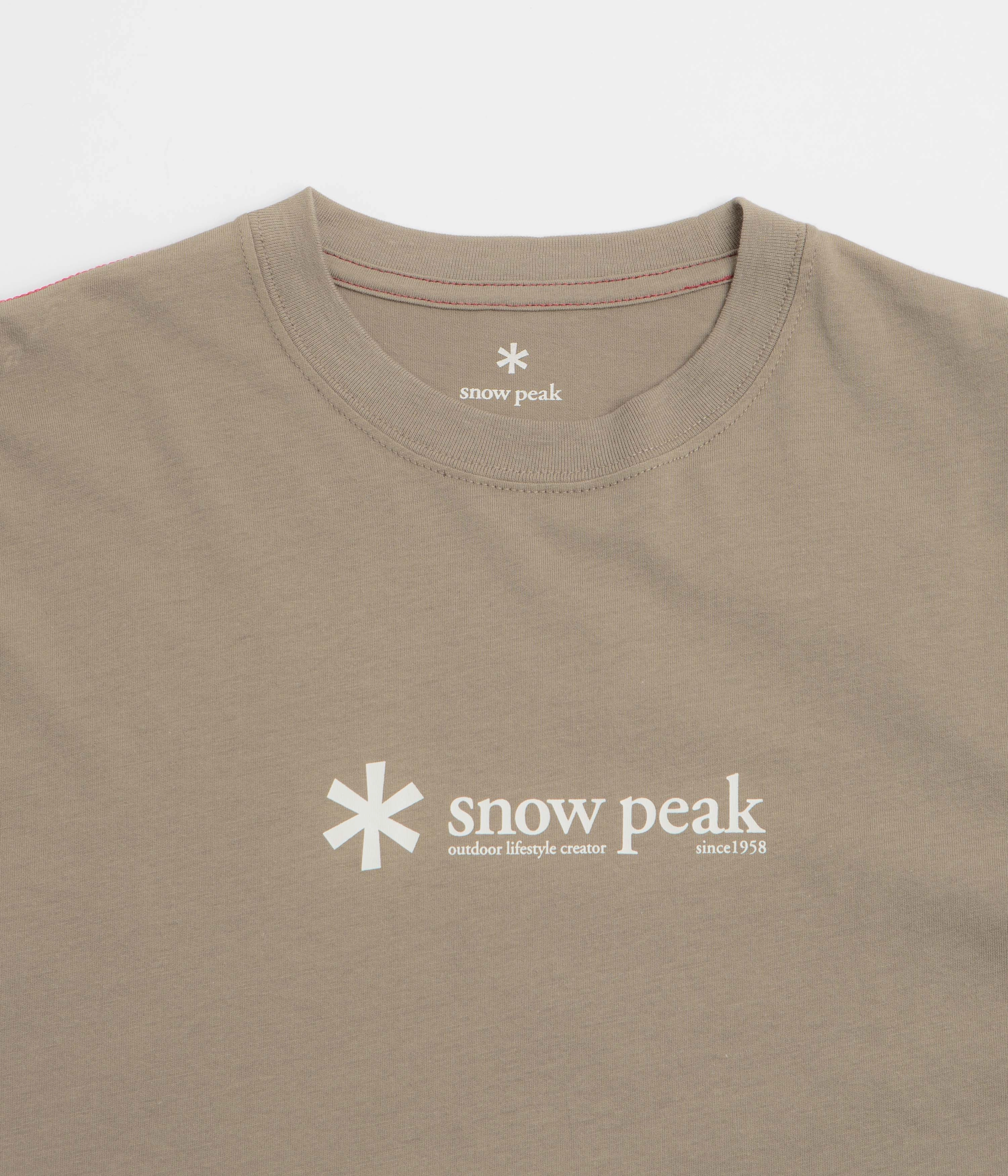 Snow Peak Soft Cotton Logo T-Shirt - Pro Quick-Dry Fabric