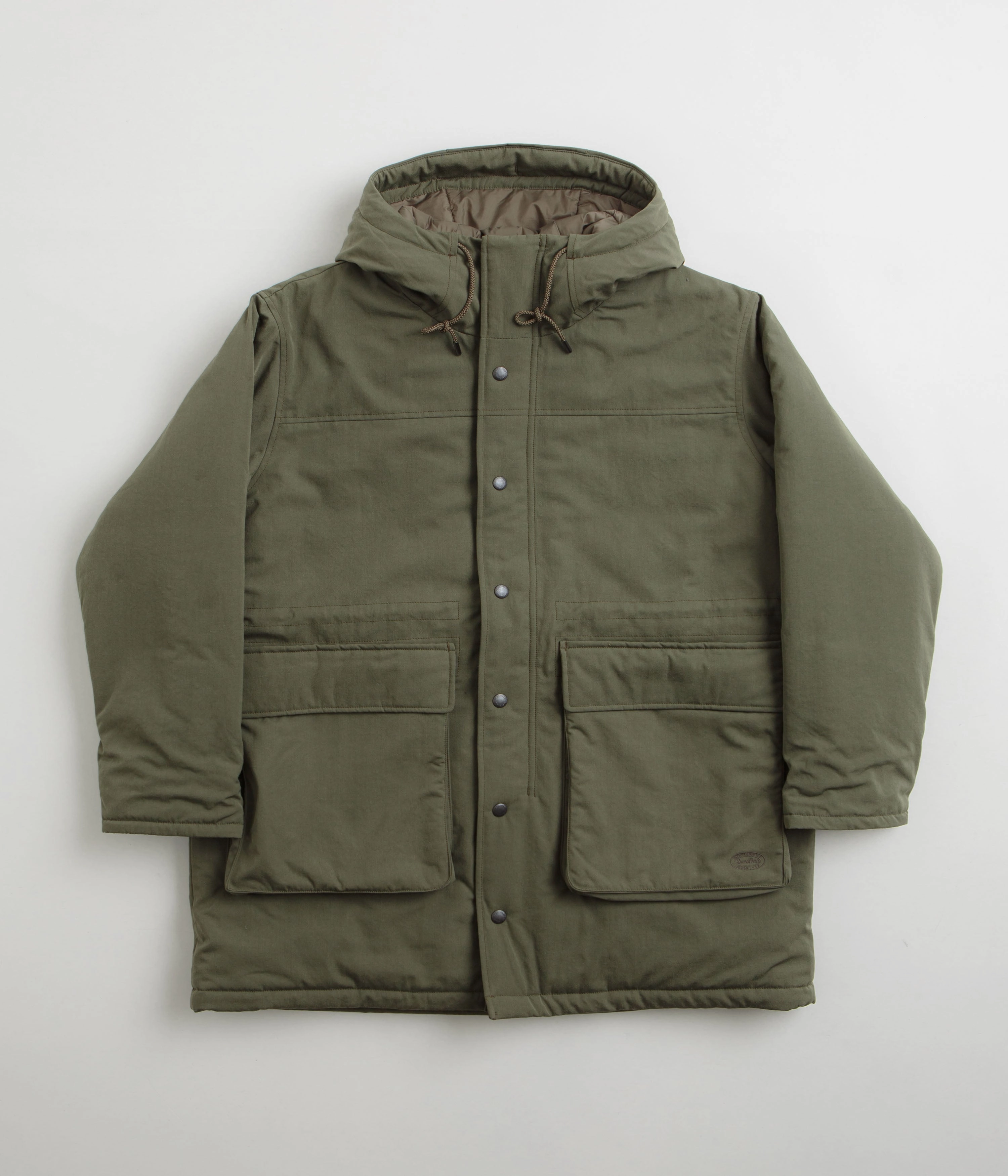 Crisp Air Piece Snow Peak Takibi Weather Padded Coat - Olive