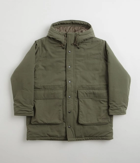 Crisp Air Piece Snow Peak Takibi Weather Padded Coat - Olive