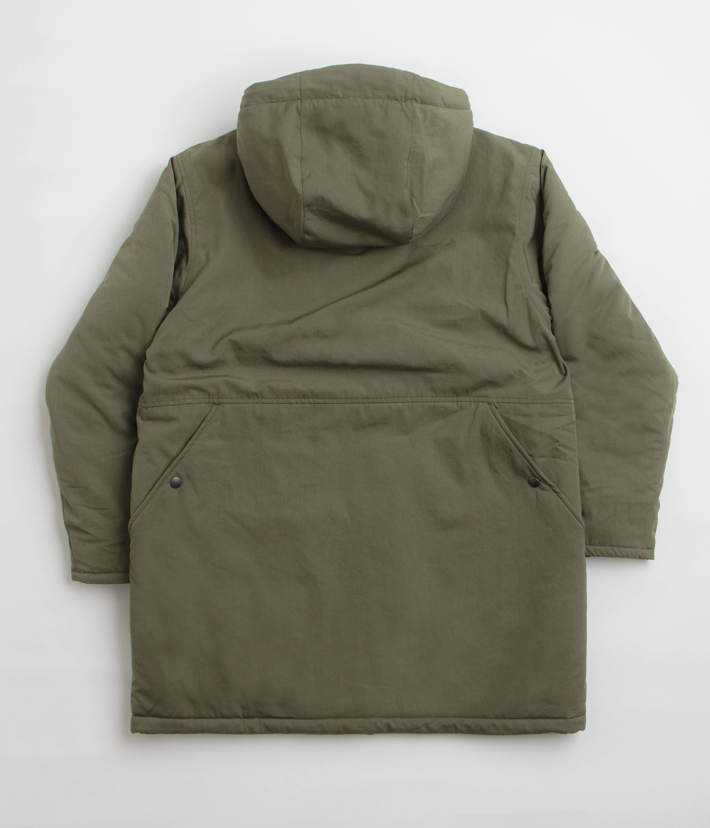Snow Peak Takibi Weather Padded Coat - Olive Secure Chest Pocket