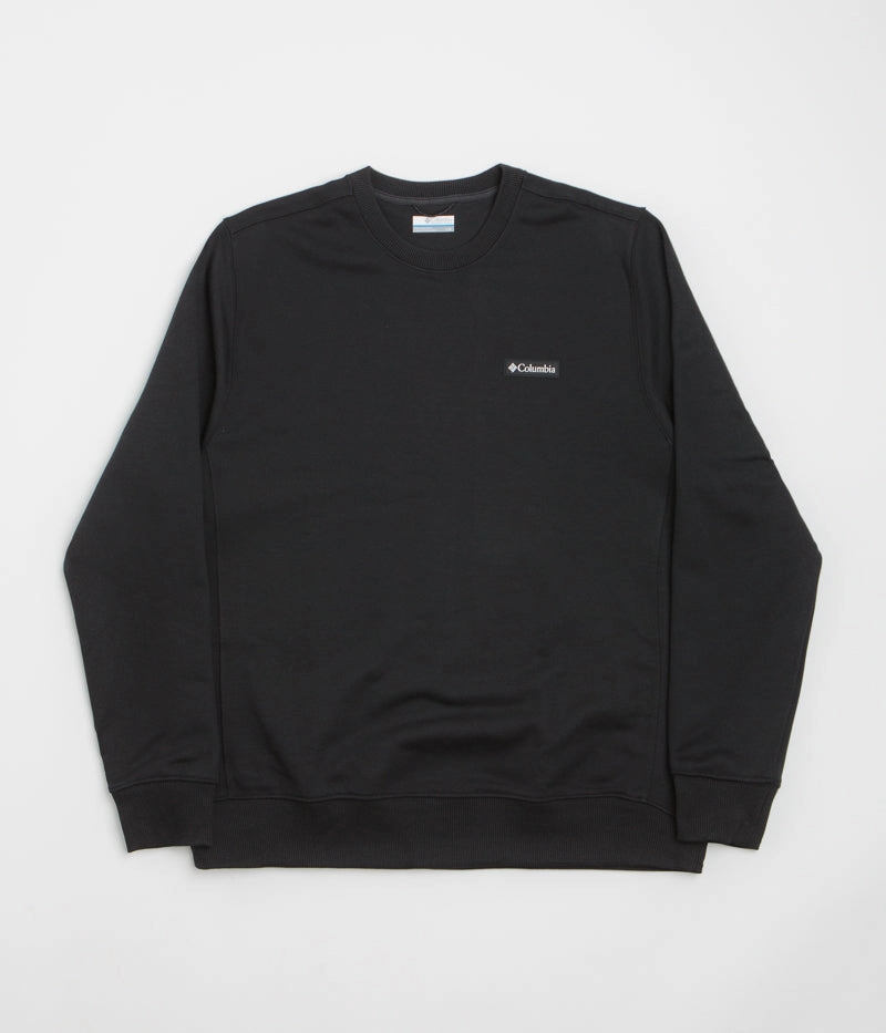 Warm and Fashionable Columbia Marble Canyon Crewneck Sweatshirt - Black
