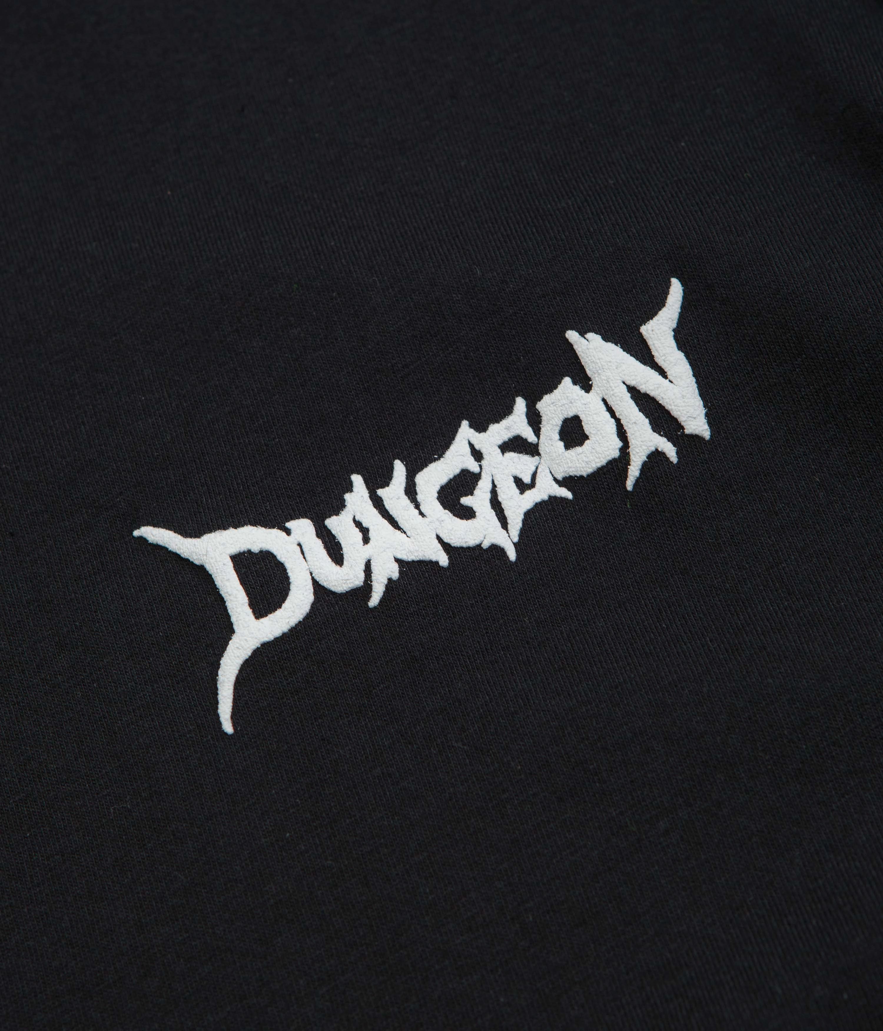 RelaxedFit Dungeon Portcullis T-Shirt - Black / White