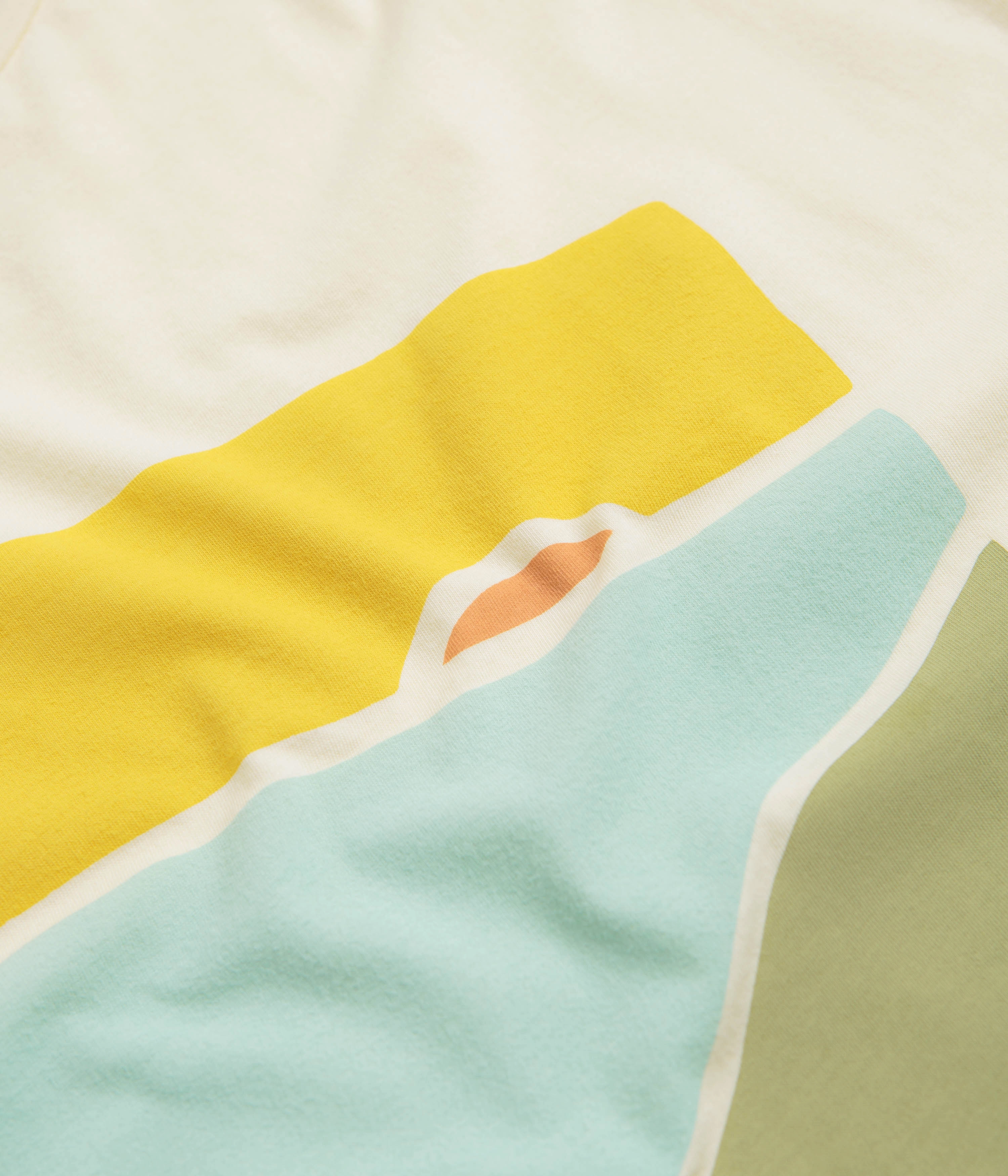 Relaxing Fit SlimFitDesign Mollusk Earth Exercise T-Shirt - Super Natural