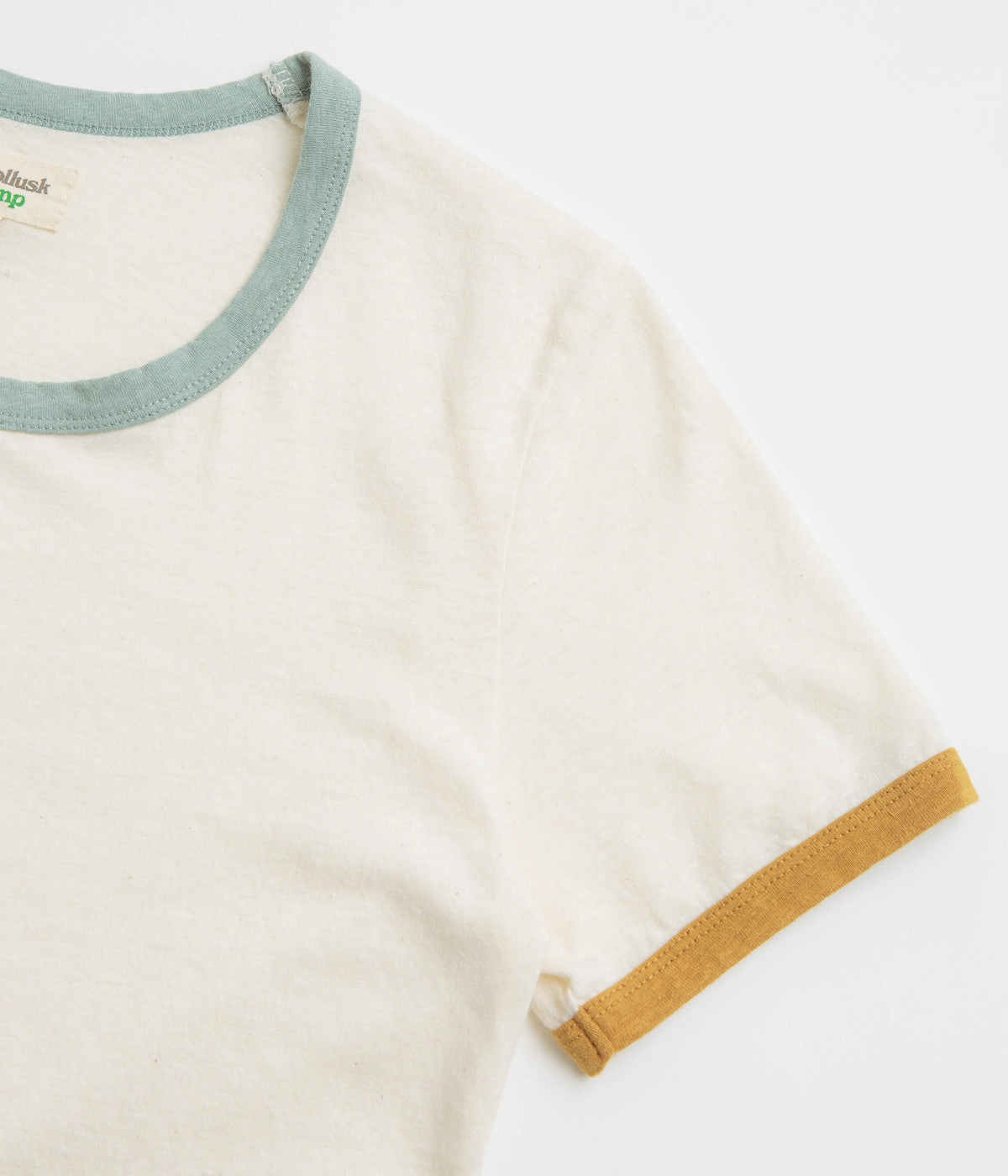 Mollusk Womens Ringer T-Shirt - Super Natural Classic Chic