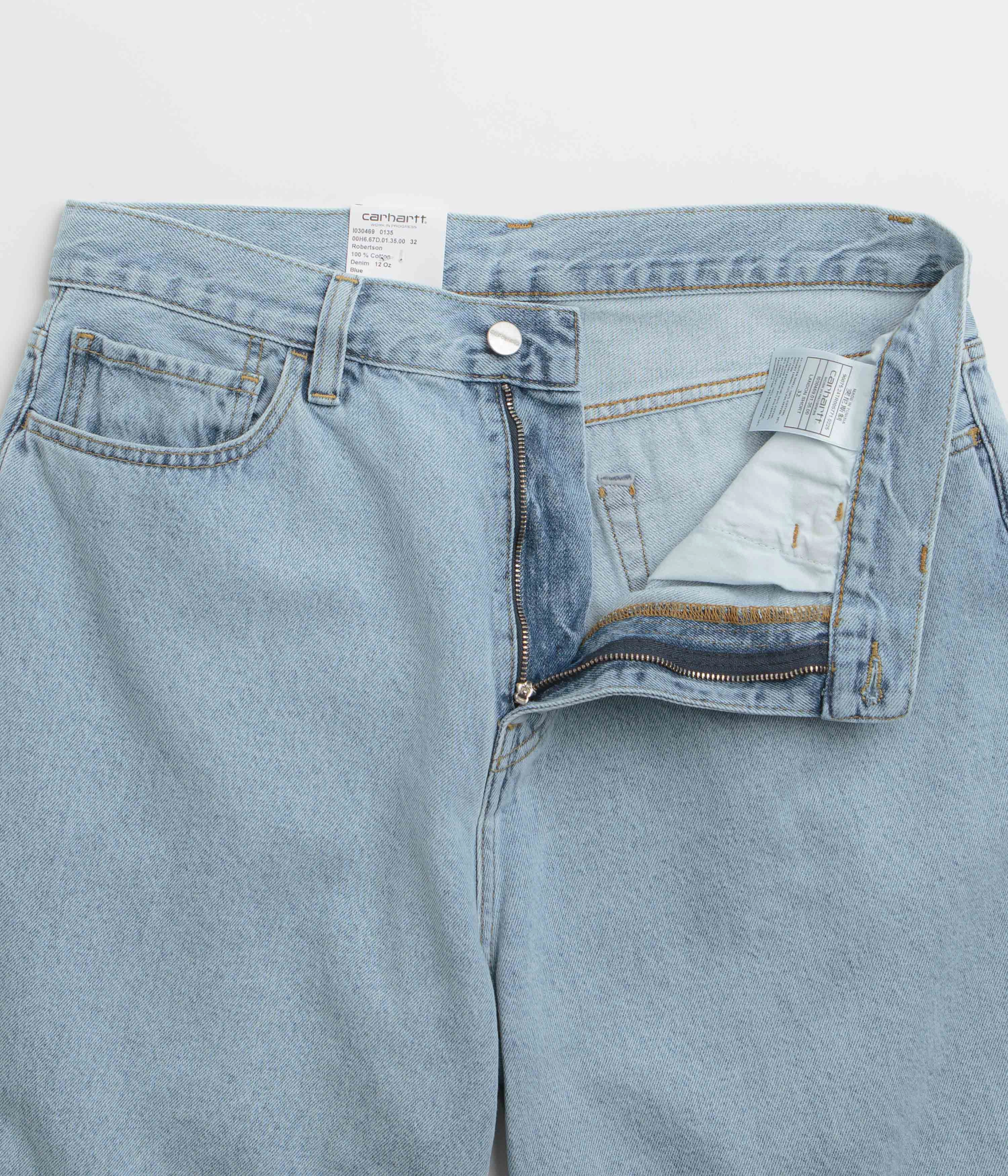 Carhartt Landon Shorts - Blue Bleached Collectible Item