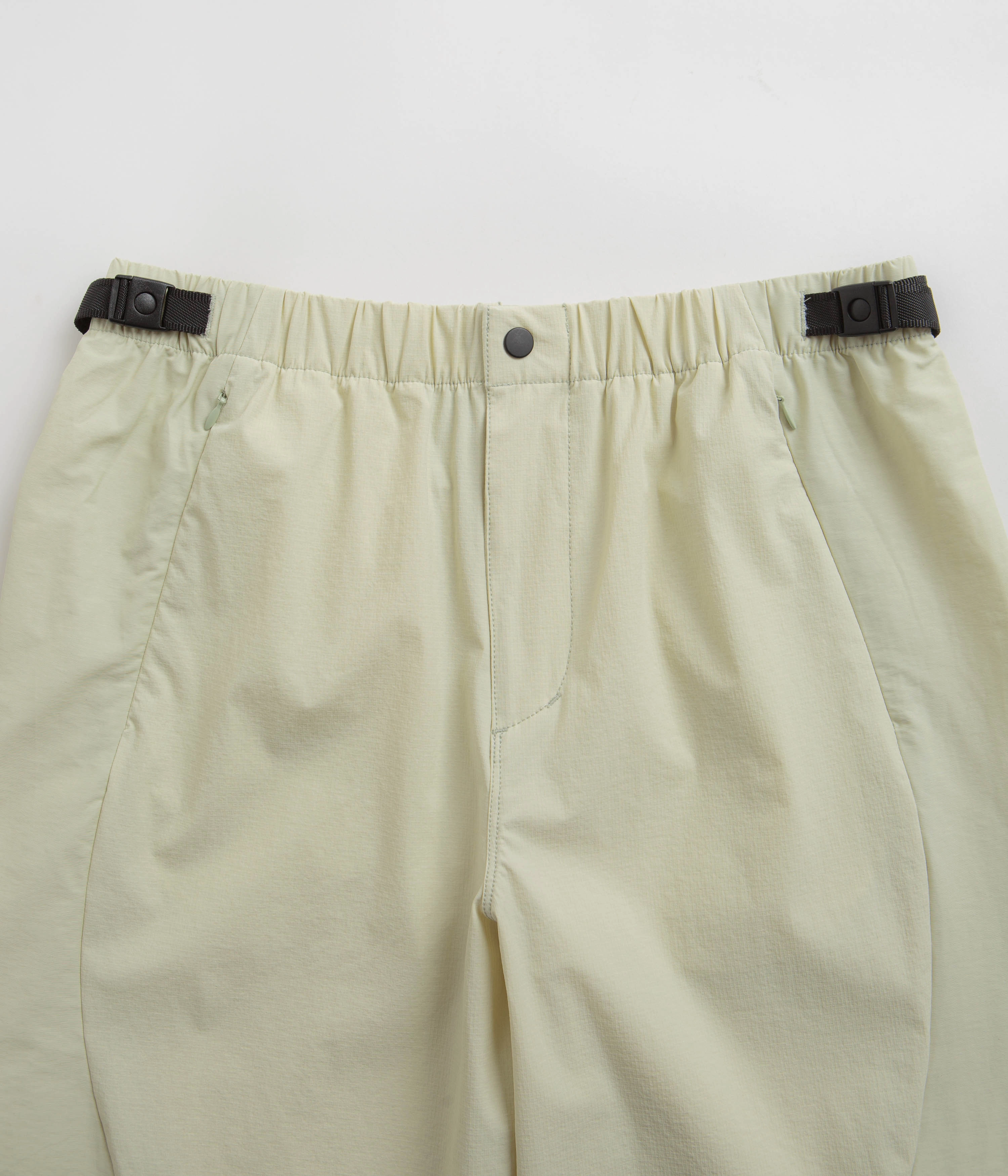 Frayed hem Purple Mountain Observatory Blocked Hiking Pants - Bone