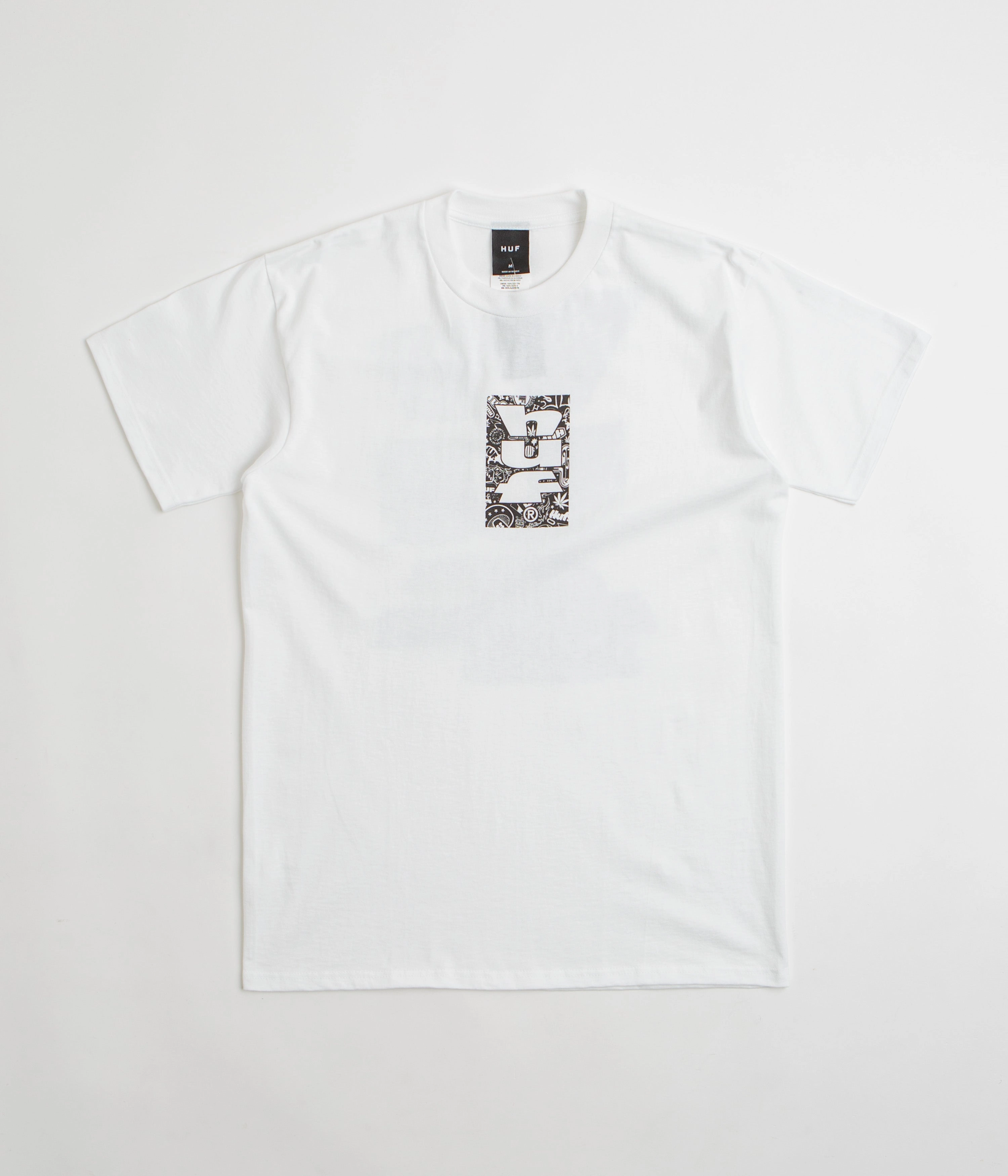 Minimal Comfort Best Seller HUF Metablast T-Shirt - White