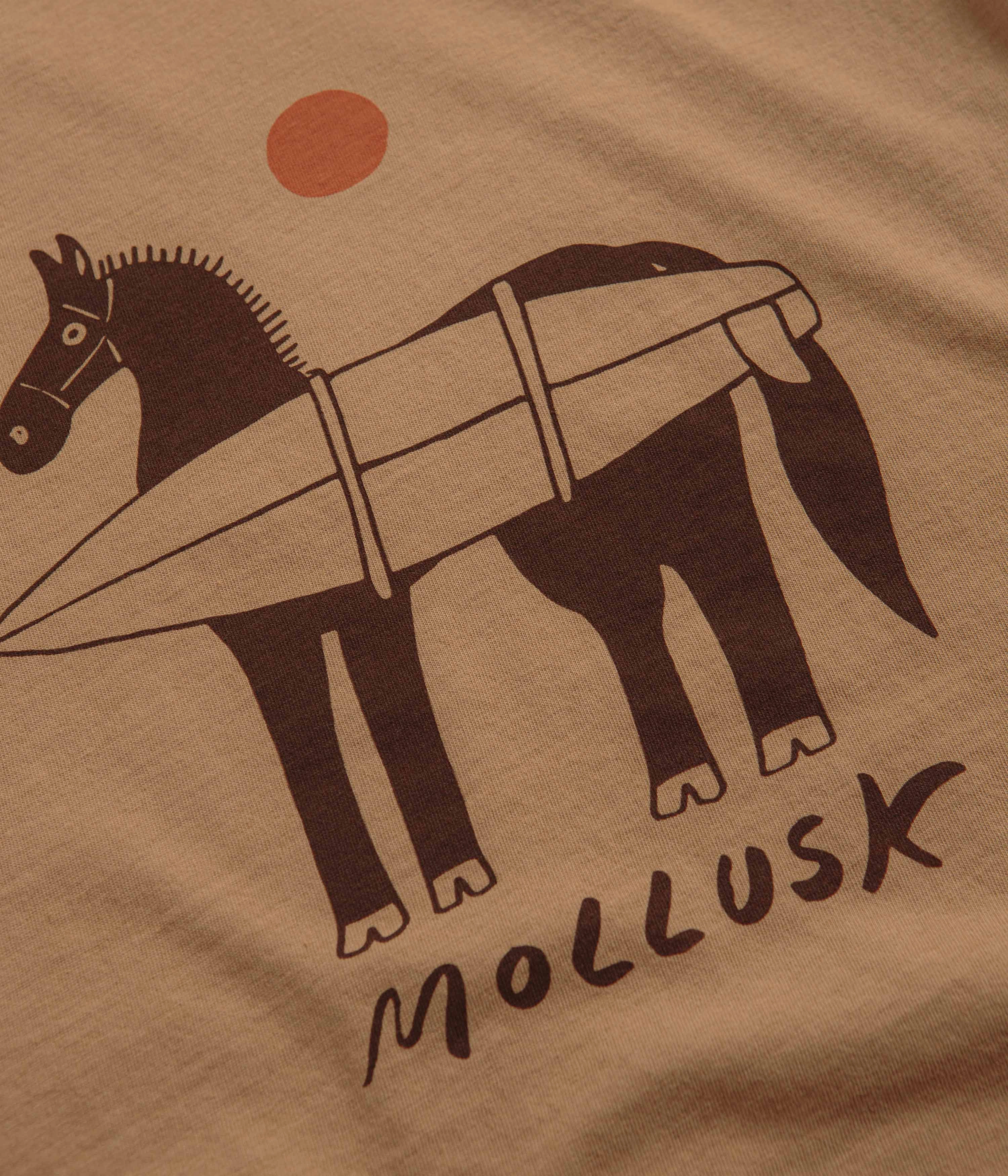 Mollusk Kids Grazer T-Shirt - Tan Earth Casual Fashion