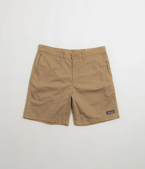 Patagonia Lightweight All-Wear Hemp 8" Shorts - Mojave Khaki Reinforced Hemlines vest