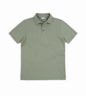 Trunk Moxon Short Sleeve Polo Shirt: Green Tea Urban Comfort