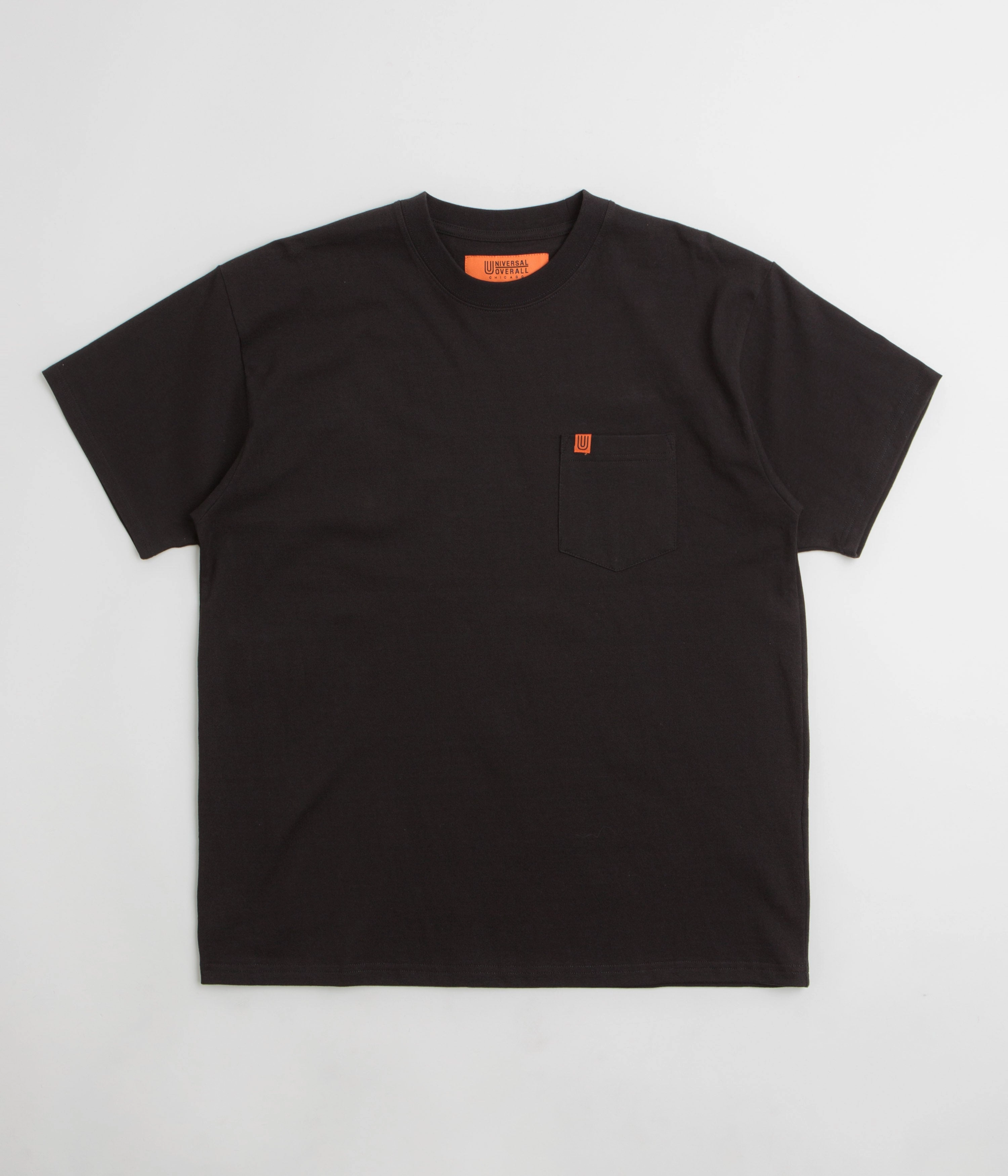 Universal Overall Pocket T-Shirt - Black Casual Vibe Wear
