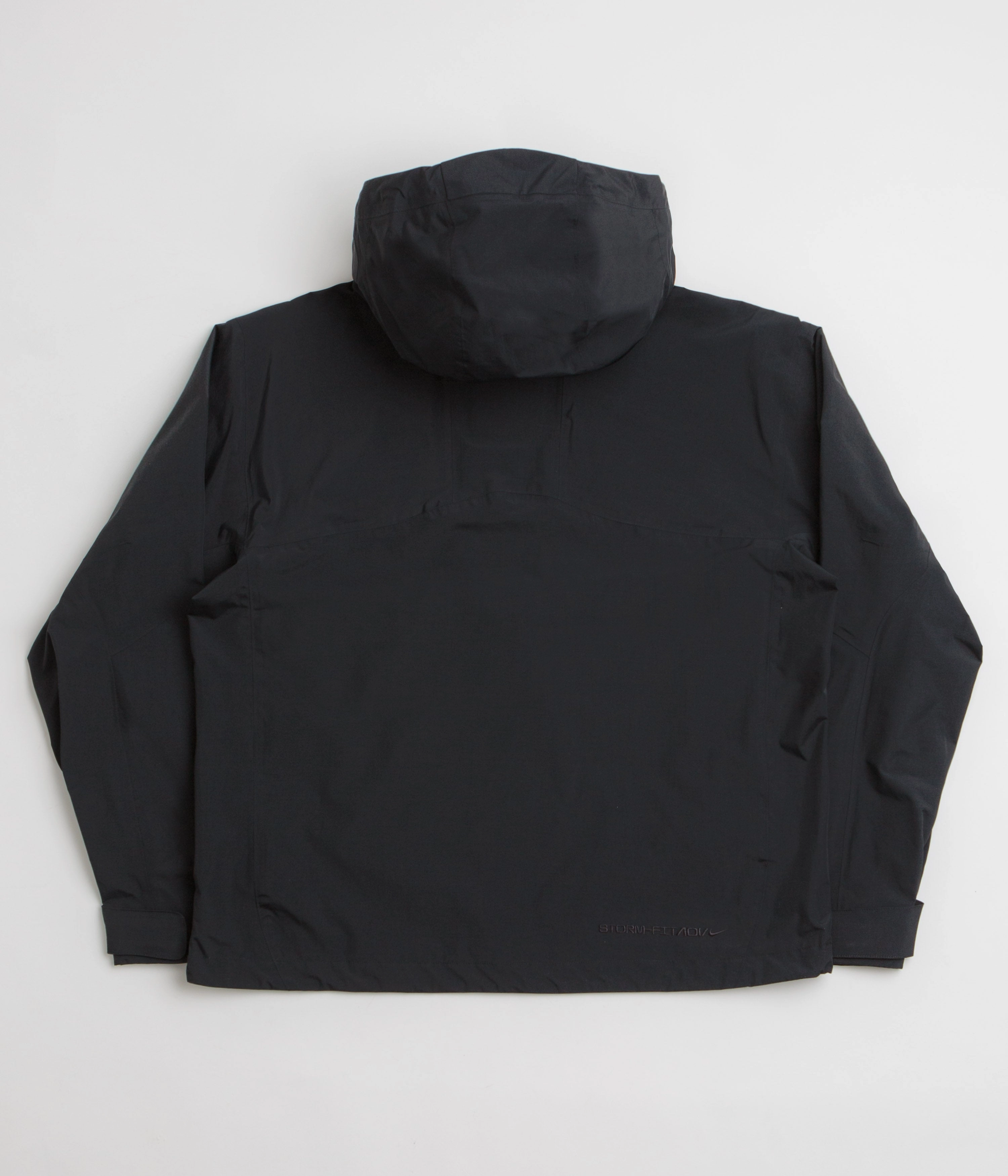 Nike ACG Womens Morpho Rain Jacket - Black / Summit White Reversible Style Rugged Comfort