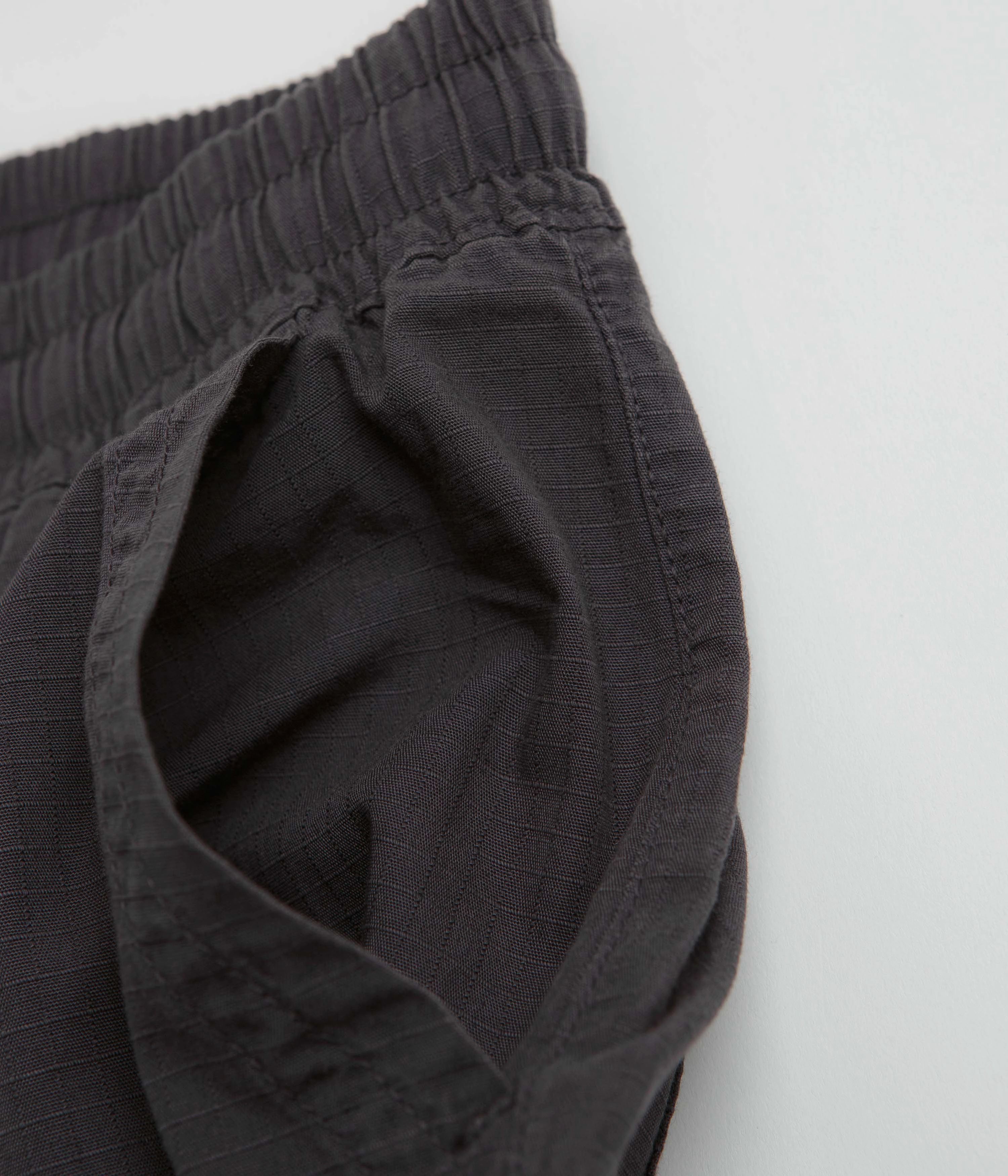 Service Works Ripstop Chef Shorts - Washed Black Chill Vibes Fit