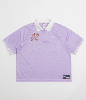 Nike SB Jacquard Jersey - Hydrangeas / Sail / White Geometric Pattern Sports Outfit