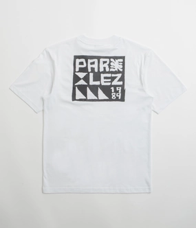 Parlez Maran T-Shirt - White Quick-Dry Fabric Casual Outfit
