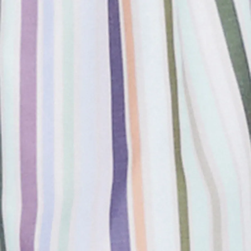 Delicate Details Bodycon Fit Spoon Jeans Smocked Stripe Mini Dress