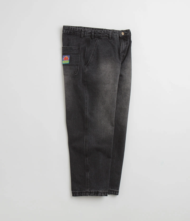 BreathableFabric Butter Goods Work Pants - Distressed Black