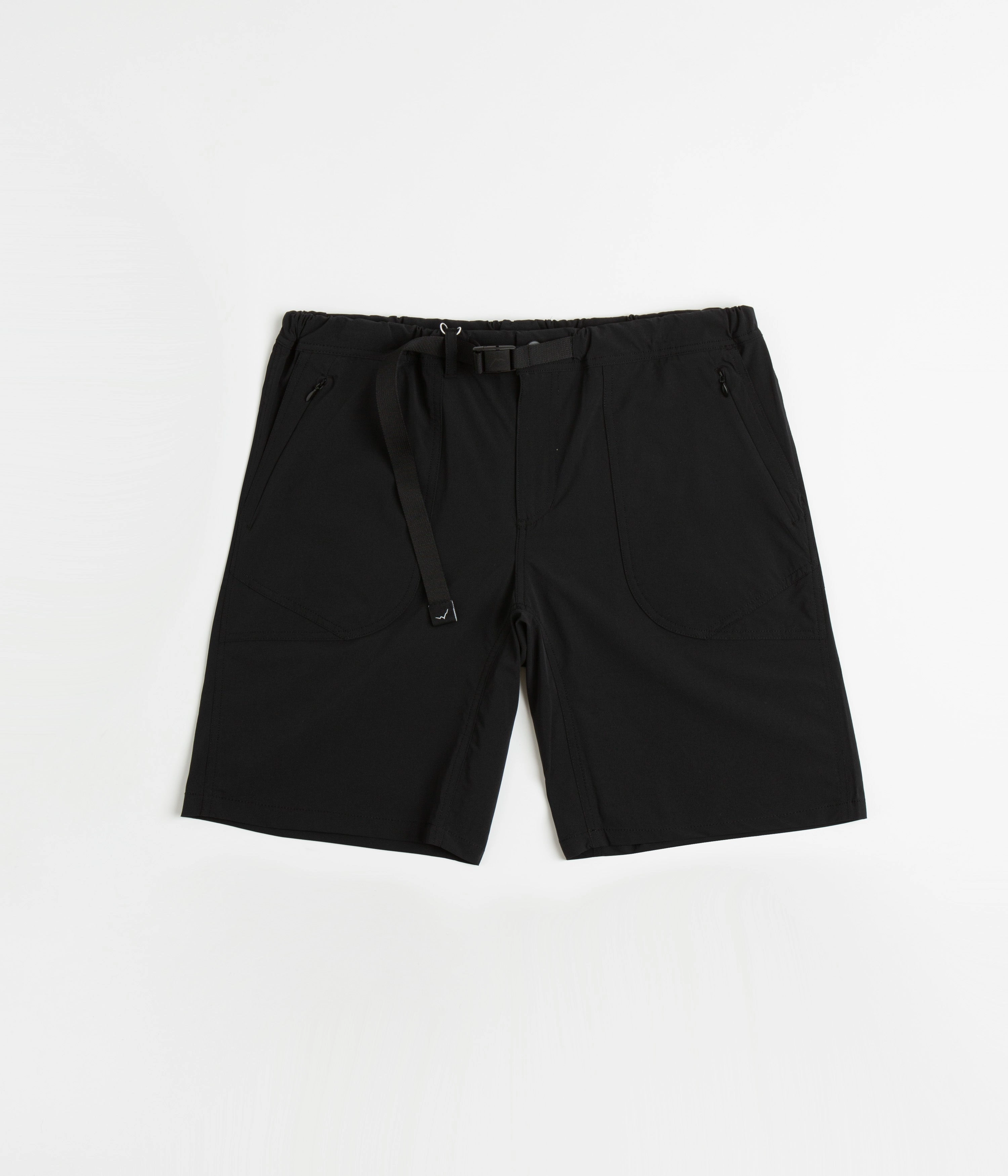 Cayl Nylon Limber Shorts - Black camping clothes