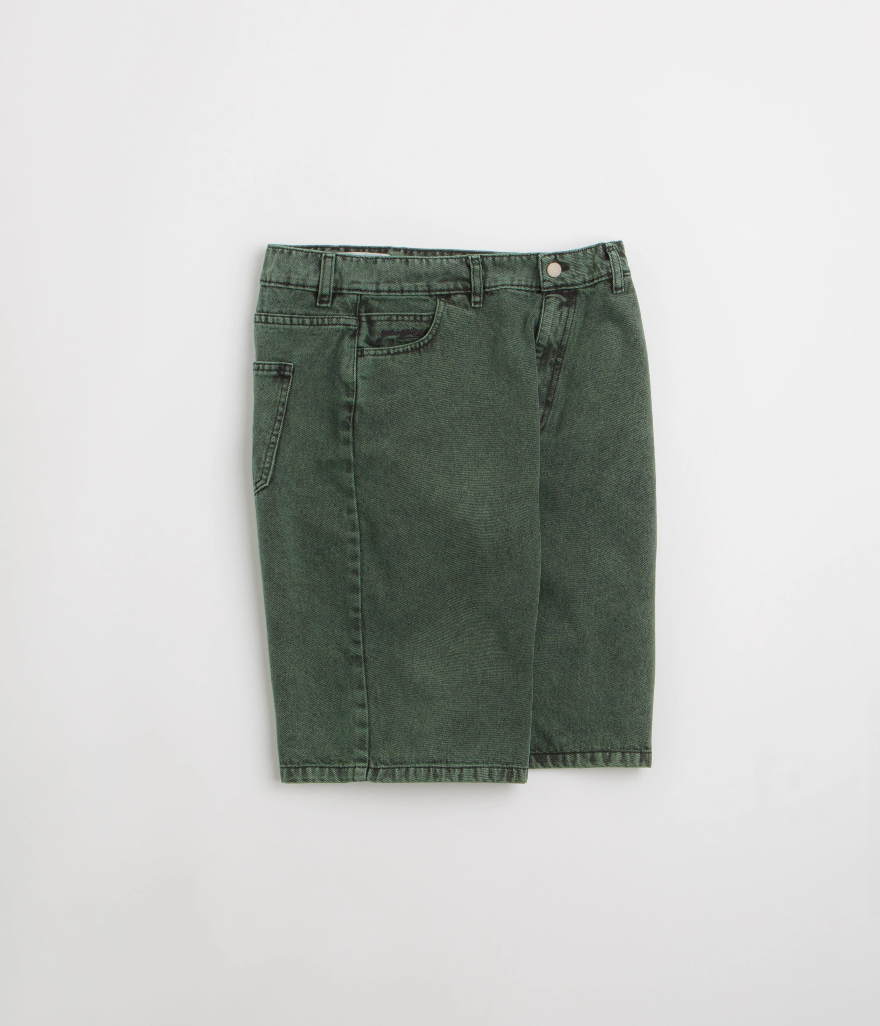 Yardsale Phantasy Shorts - Overdyed Forrest Printed Pattern easy-care item