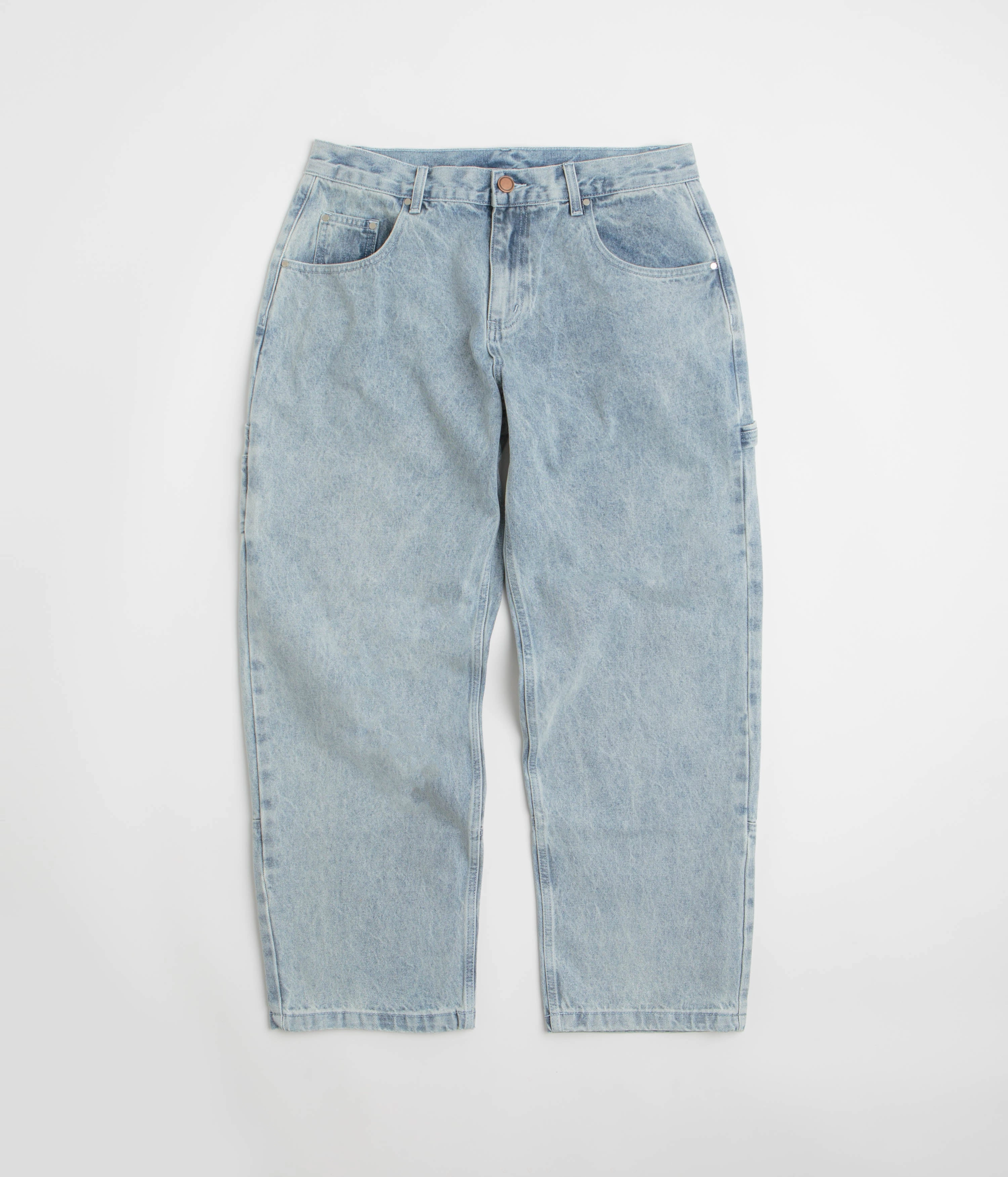Baglady Carpenter Jeans - Light Wash NonChafingLegs