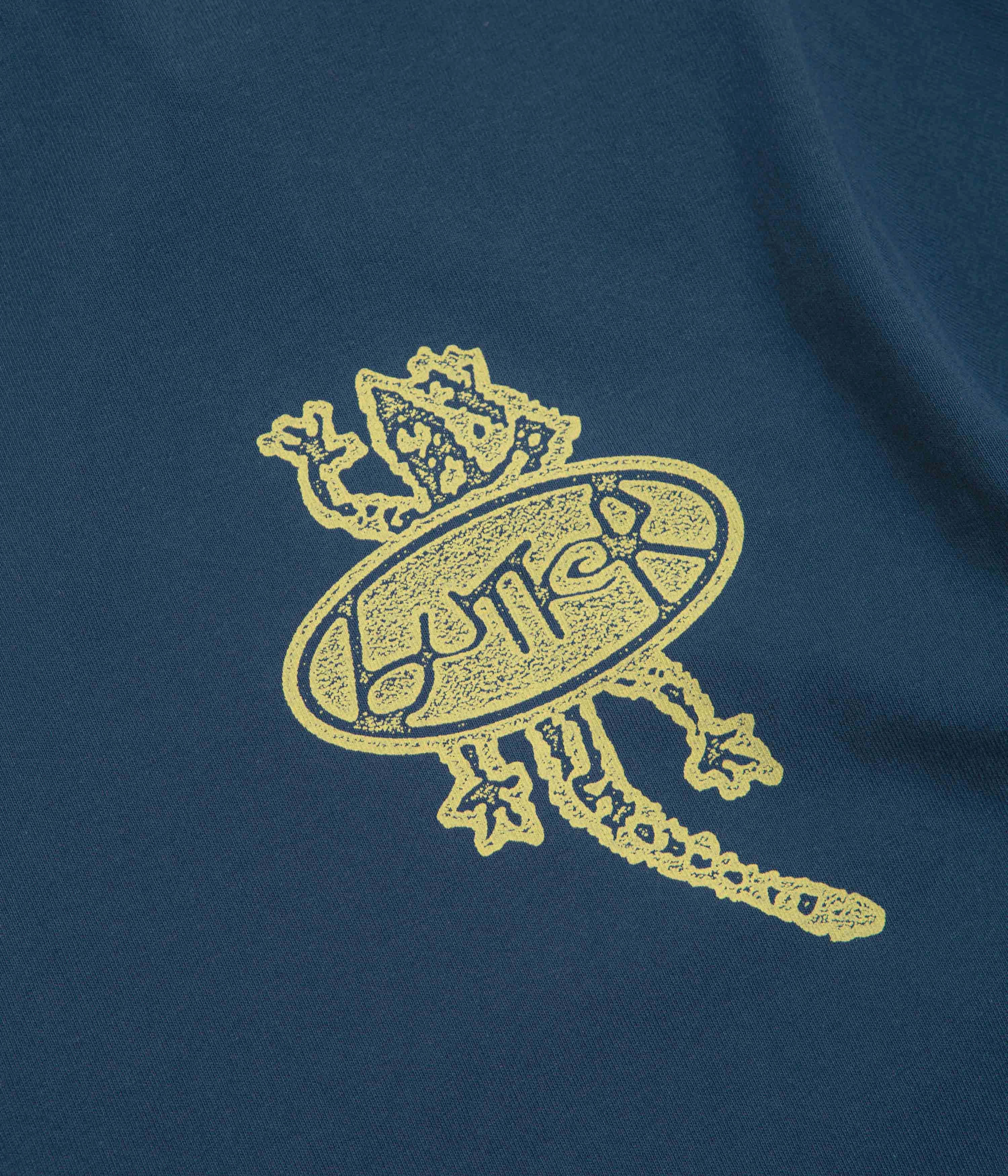 Butter Goods Wipeout T-Shirt - Denim Perfect Layering