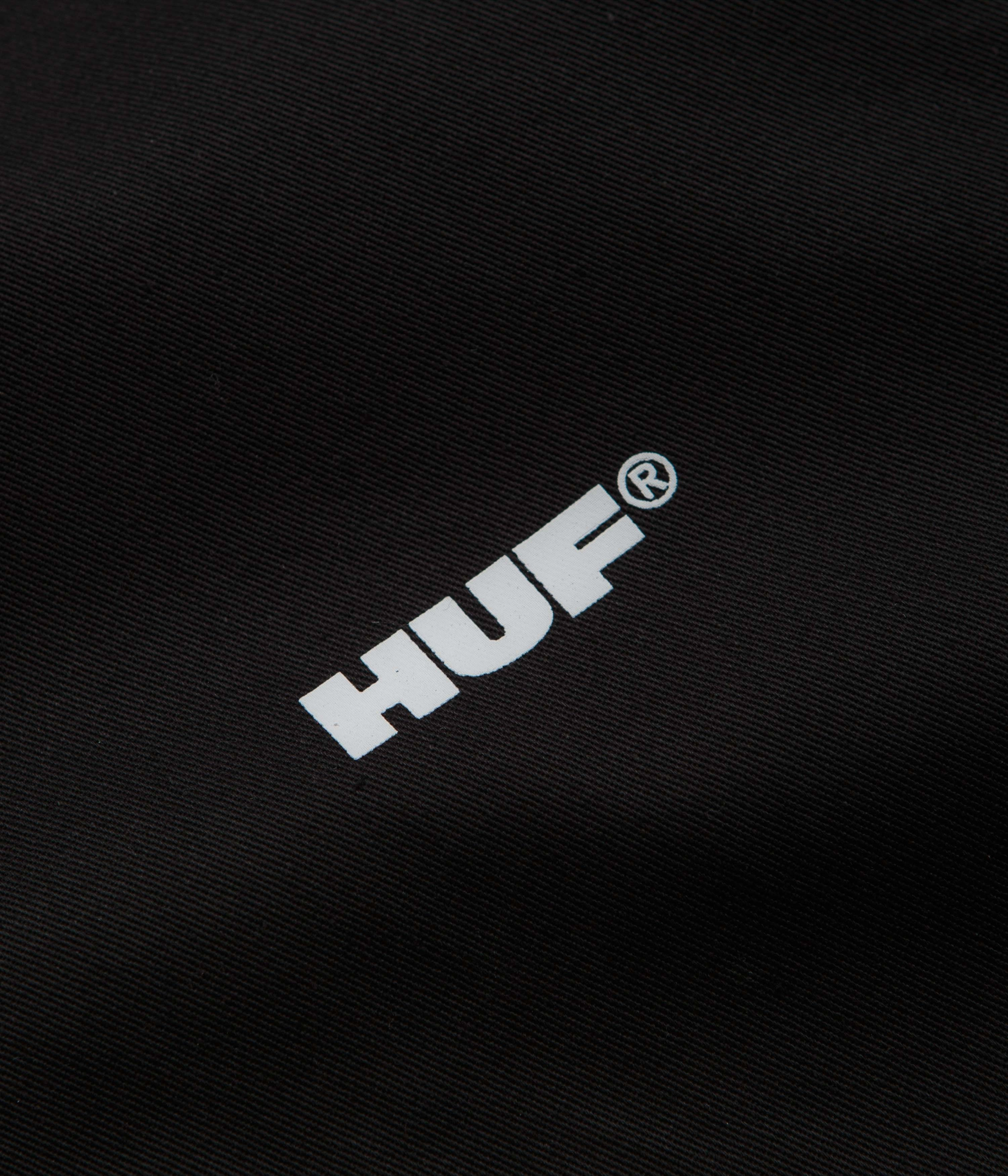Temperature Regulating Tech Reinforced Shoulders HUF Stax Jacket - Black