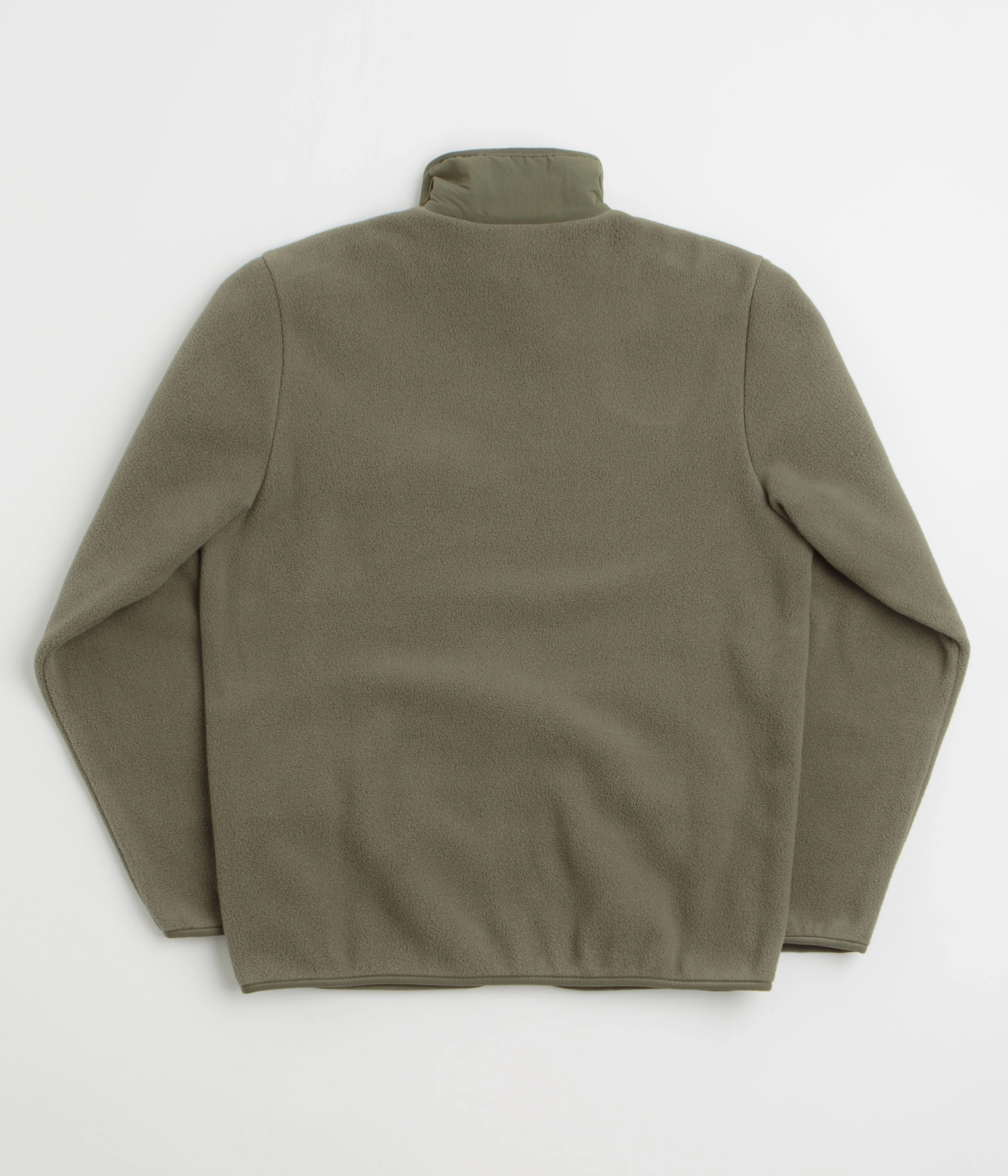 Warmth Without Bulk Minimal Aesthetic Patagonia Synchilla Jacket - Basin Green