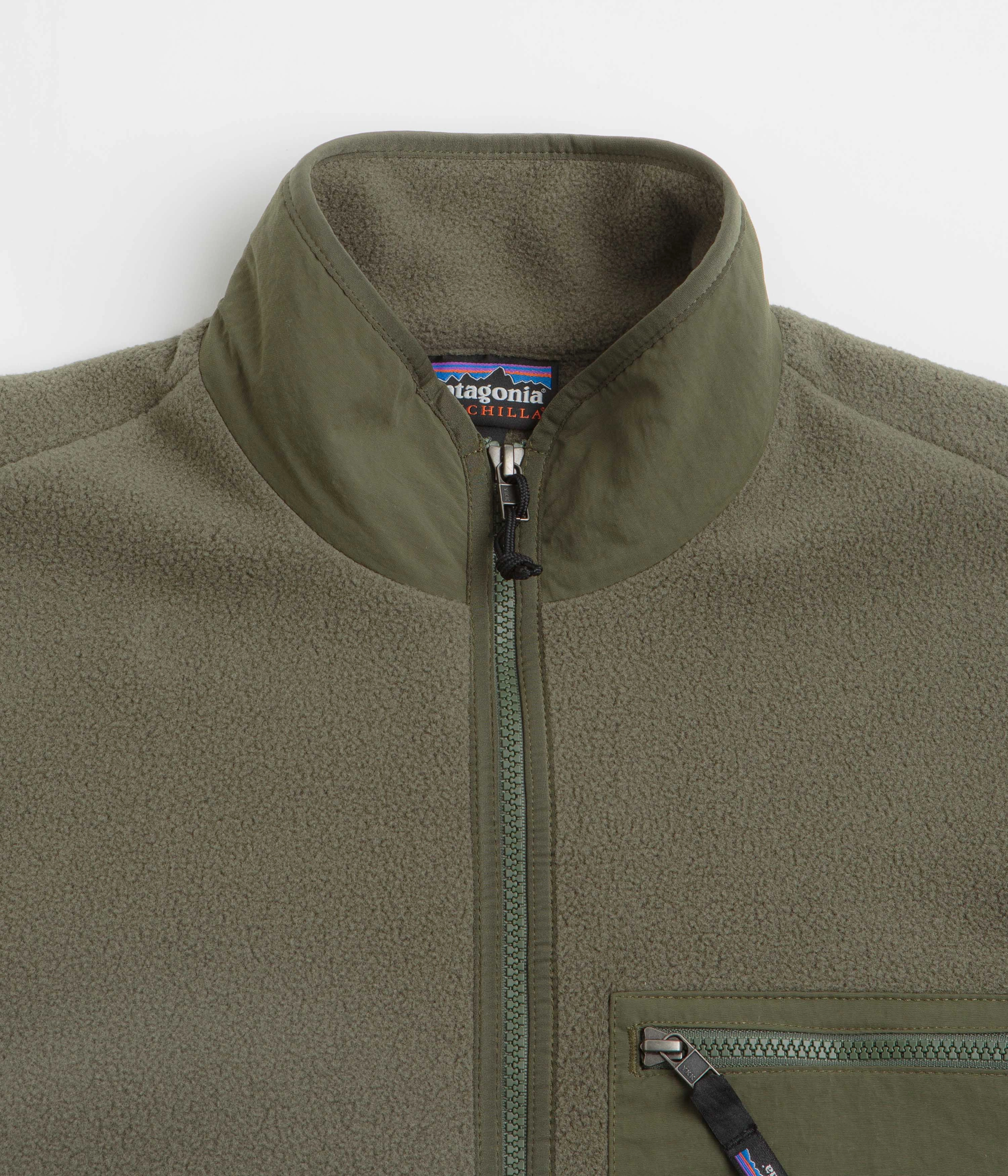 Patagonia Synchilla Jacket - Basin Green No Wrinkle