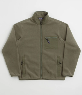 Extended Coverage Patagonia Synchilla Jacket - Basin Green