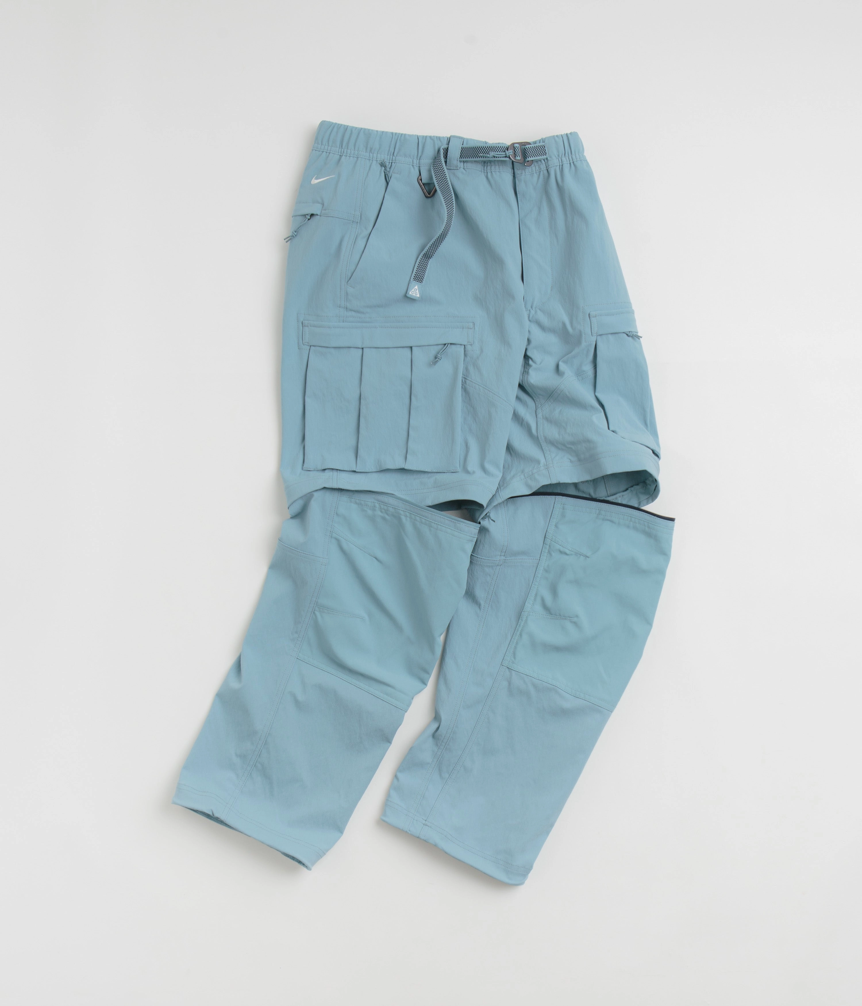 WindproofLayer Chill Wear Nike ACG Smith Summit Cargo Pants - Denim Turquoise / Armory Navy / Summit White