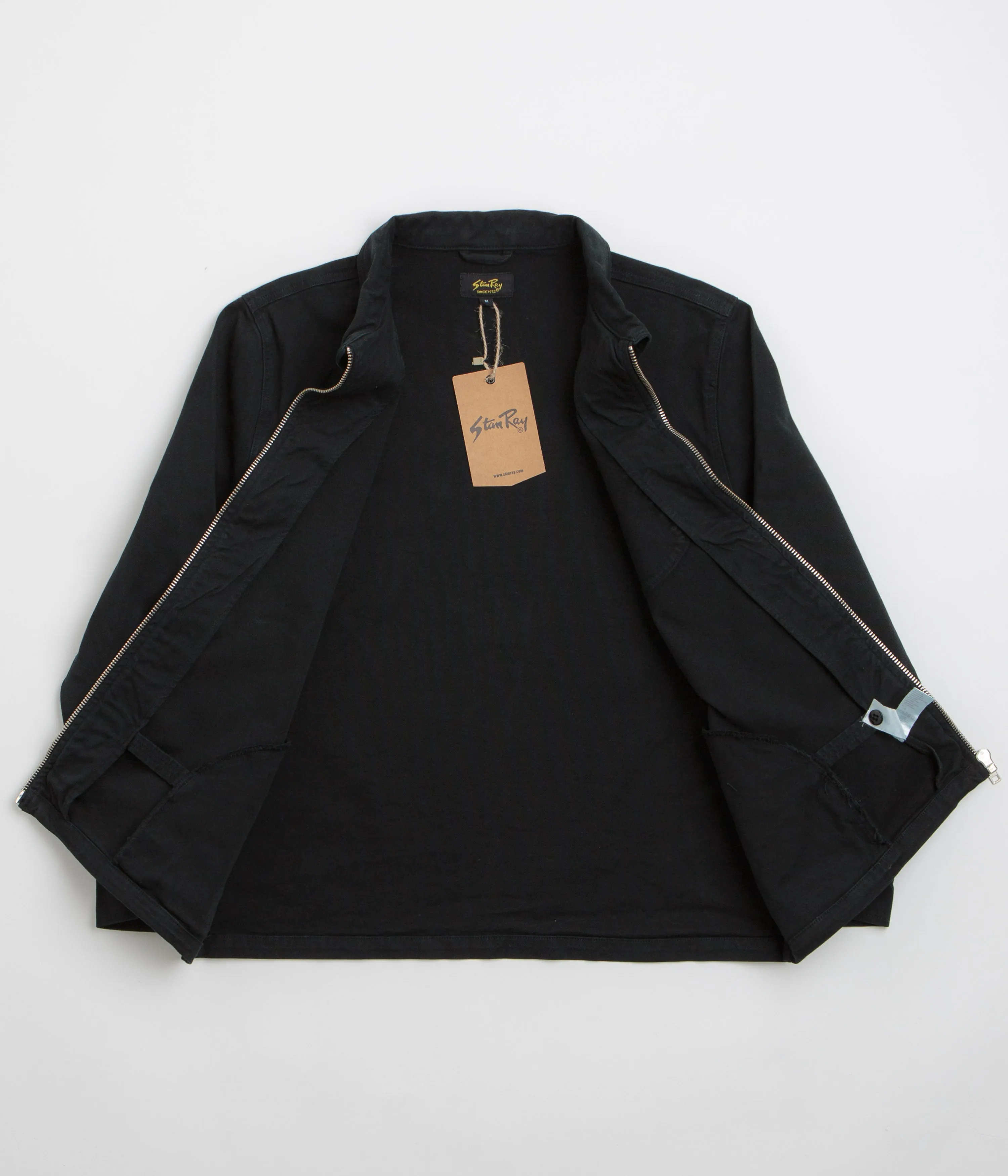 Stan Ray Zip Shirt - Washed Black Canvas Mix-And-Match