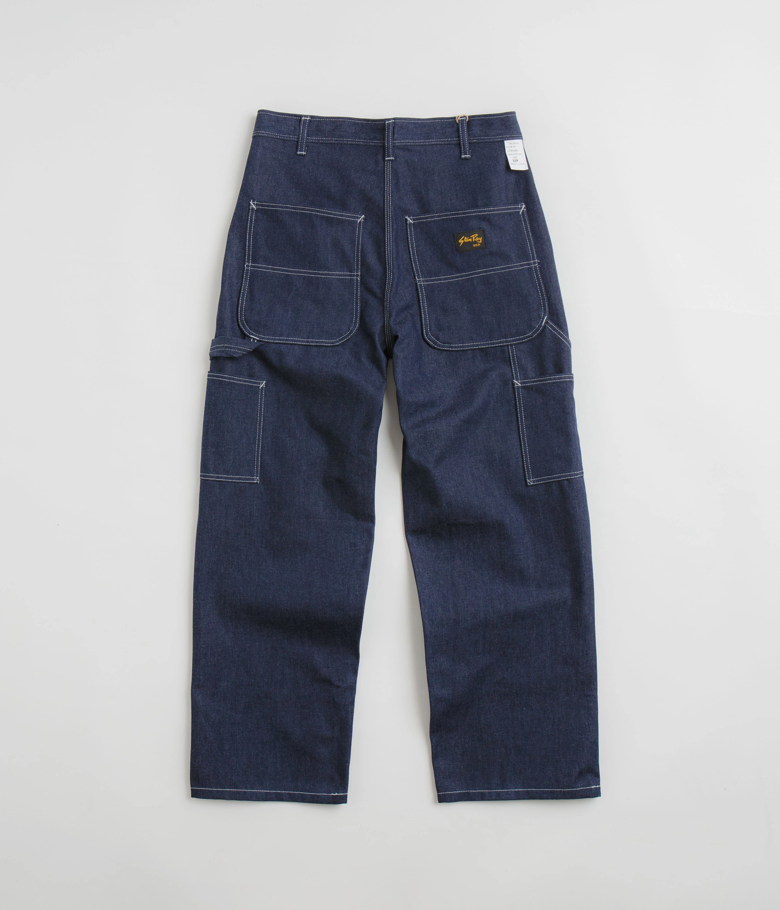 MultiPocket Stan Ray Big Job Painter Pants - Raw Denim