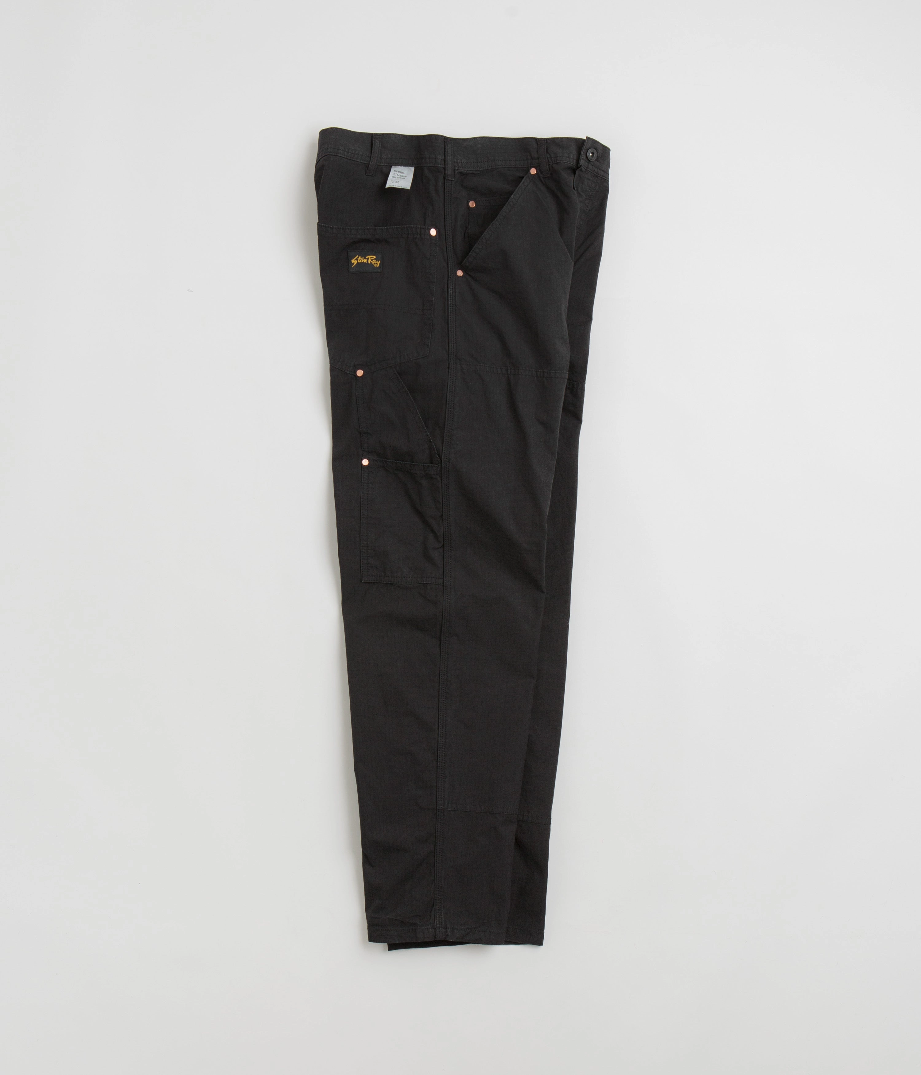 Stan Ray Double Knee Pants - Black Ripstop Trendy Design Trendy Appeal