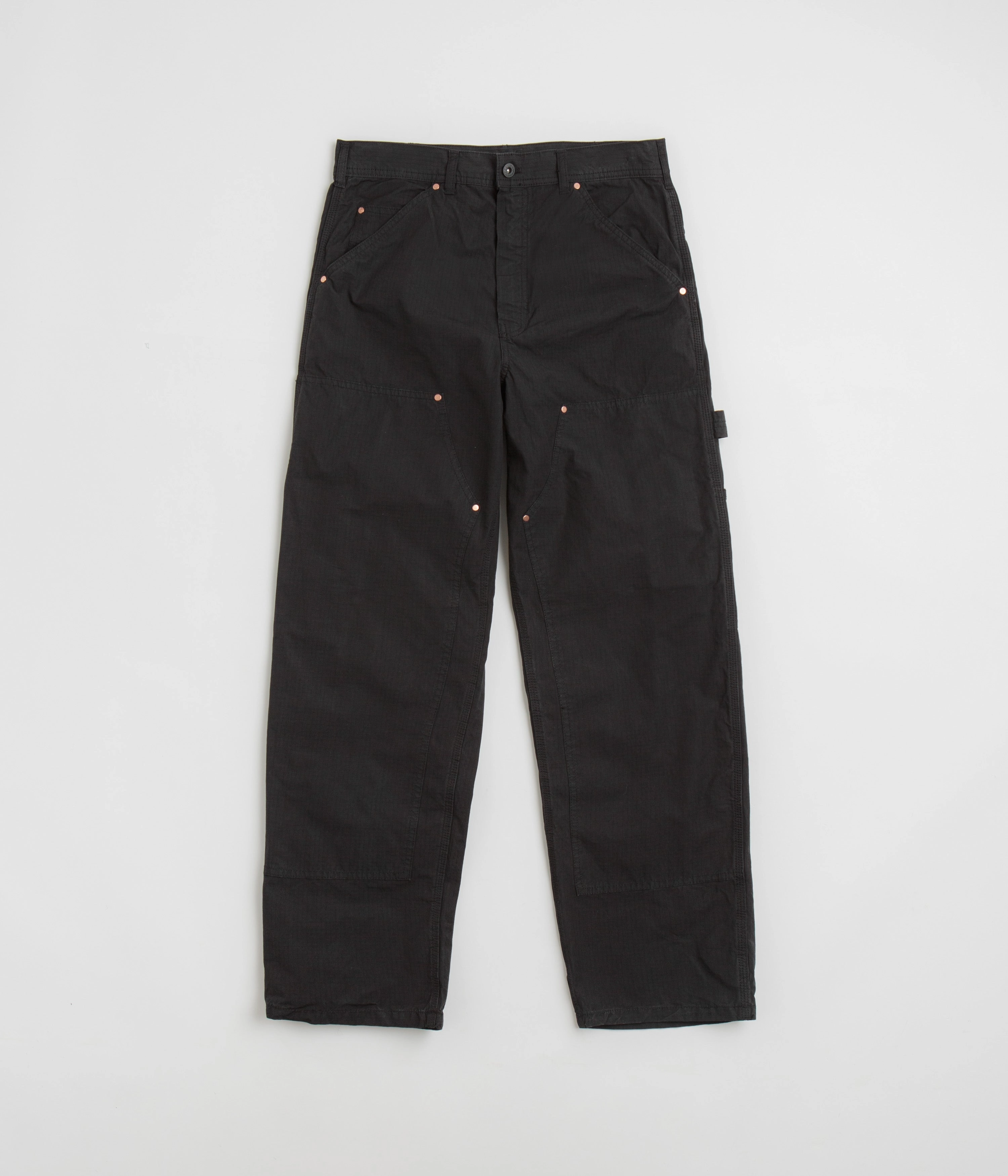 ErgonomicArticulatedDesign Stan Ray Double Knee Pants - Black Ripstop