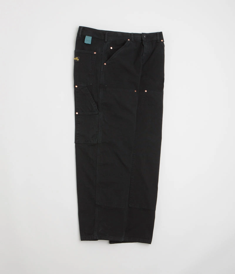 Stan Ray Double Knee Pants - Washed Black Duck Relaxed Lines Light Reflective Details