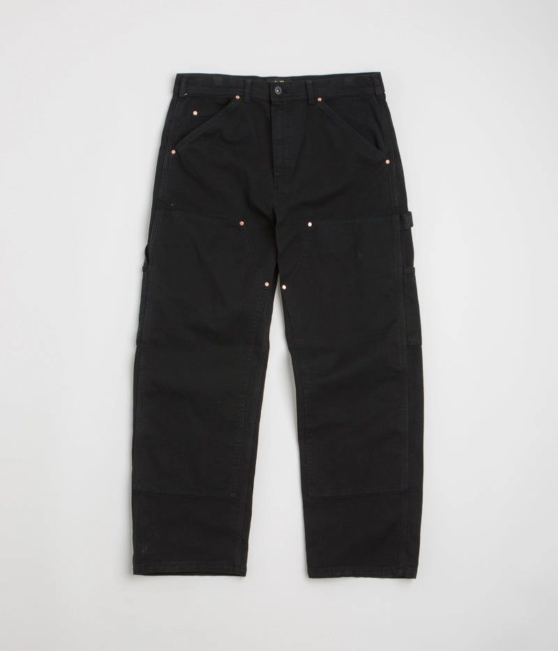 Light Design Chilly Weather Comfort Stan Ray Double Knee Pants - Washed Black Duck