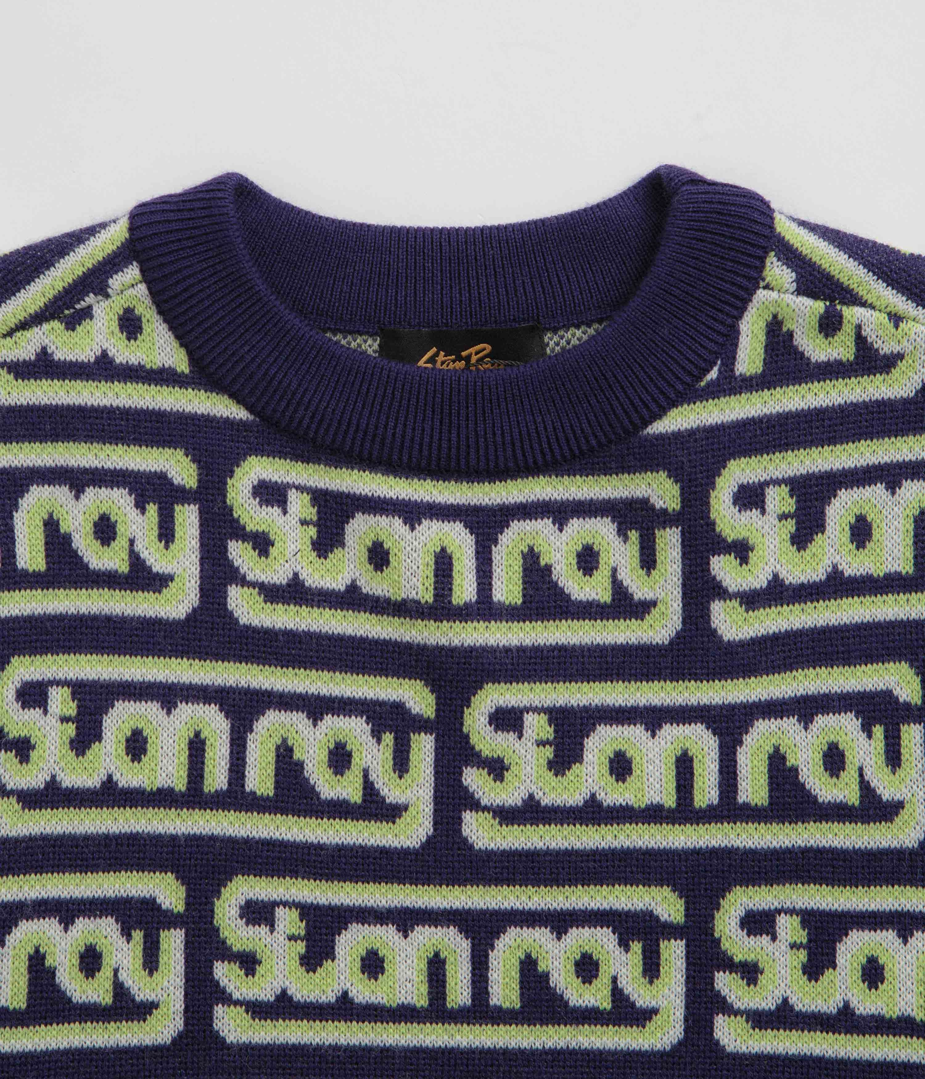 Sophisticated Layers Stan Ray Knitted Sweatshirt - Moto Repeat