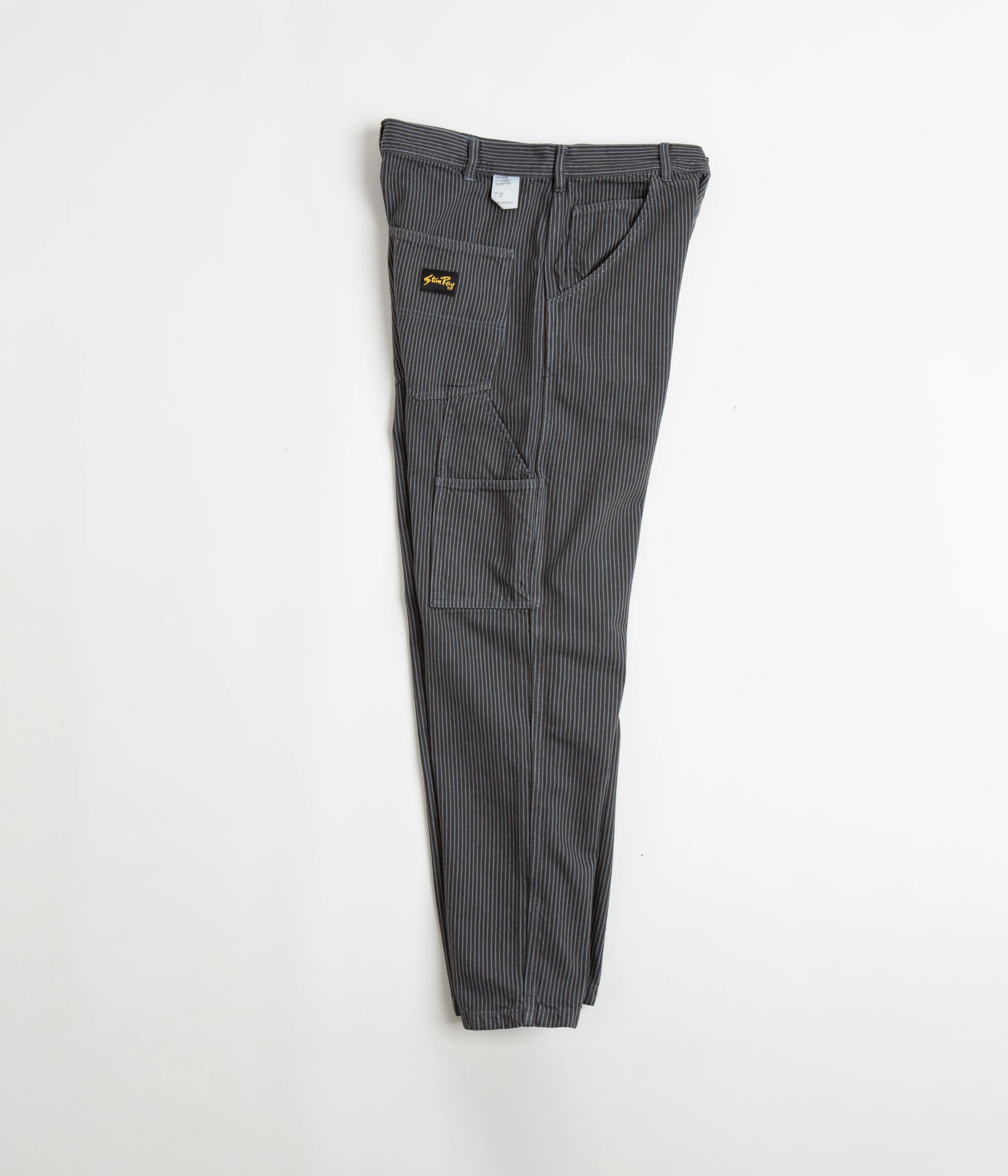 Stan Ray OG Painter Pants - Black Overdye Hickory Sporty Comfort Fit slim fit