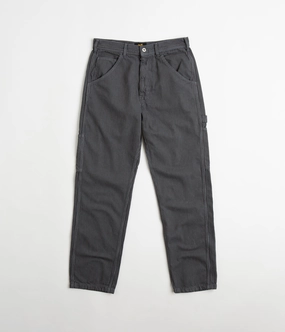 Light Coverage Stan Ray OG Painter Pants - Black Overdye Hickory