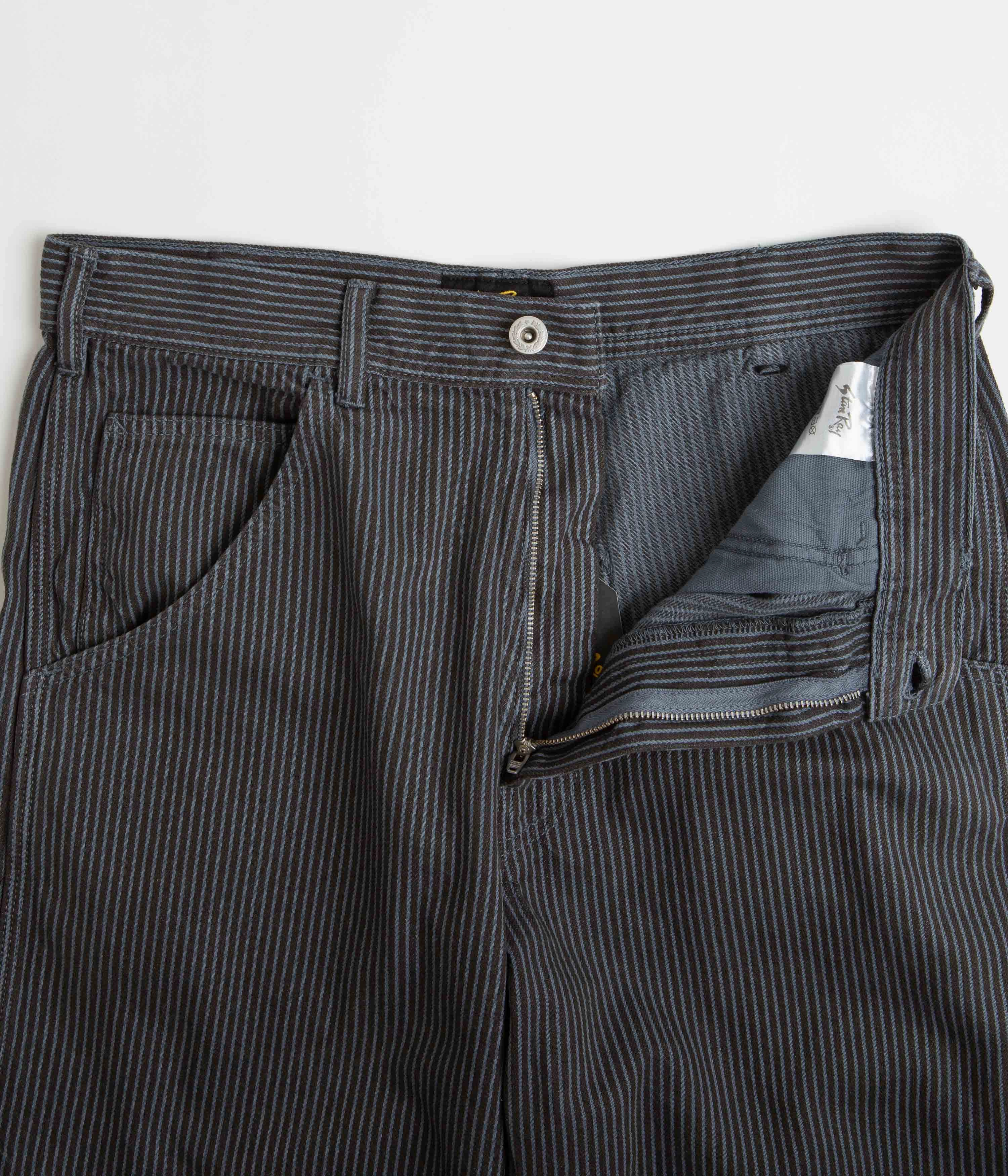 Training Wear Stan Ray OG Painter Pants - Black Overdye Hickory