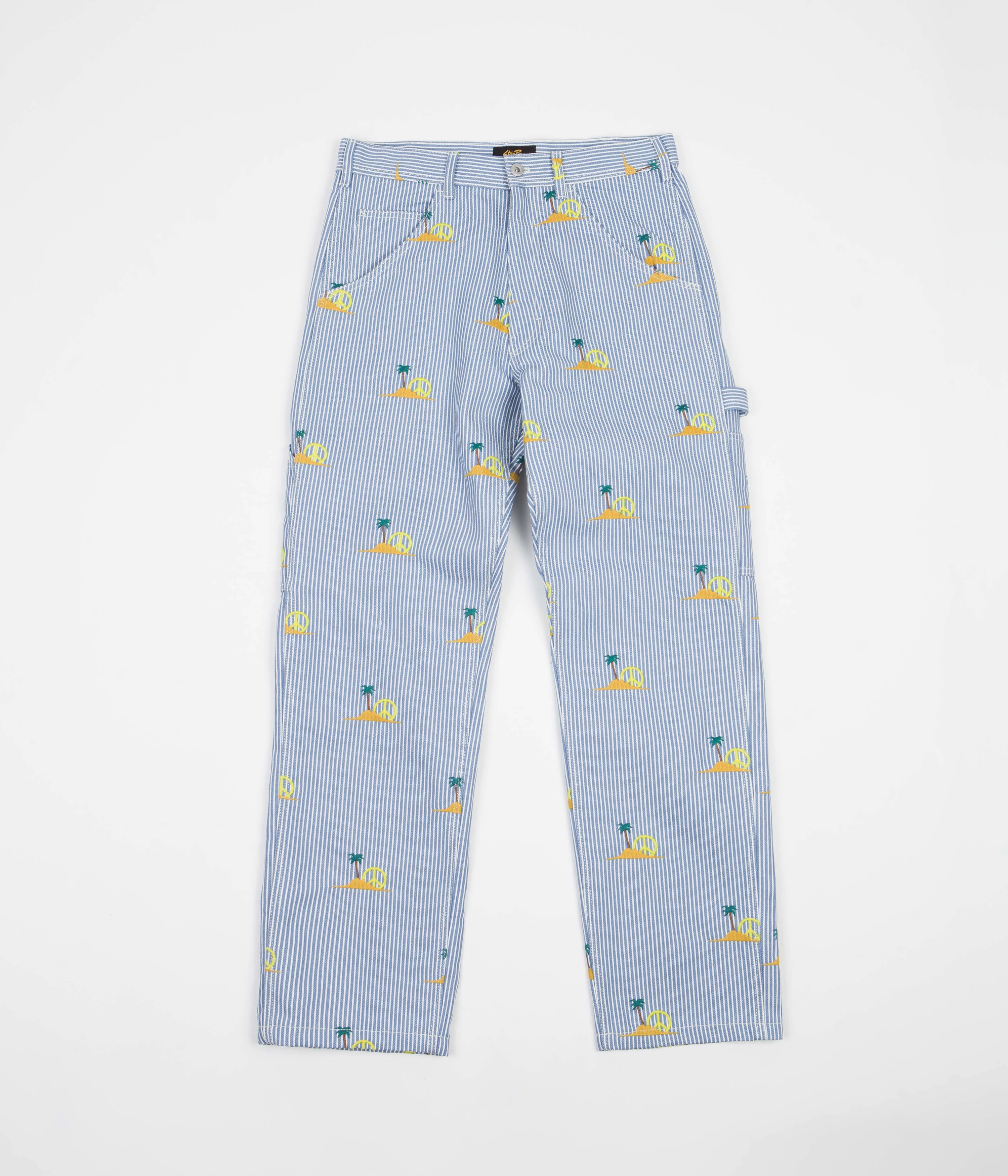 Breathable Mesh Panels Stan Ray OG Painter Pants - Palm Hickory