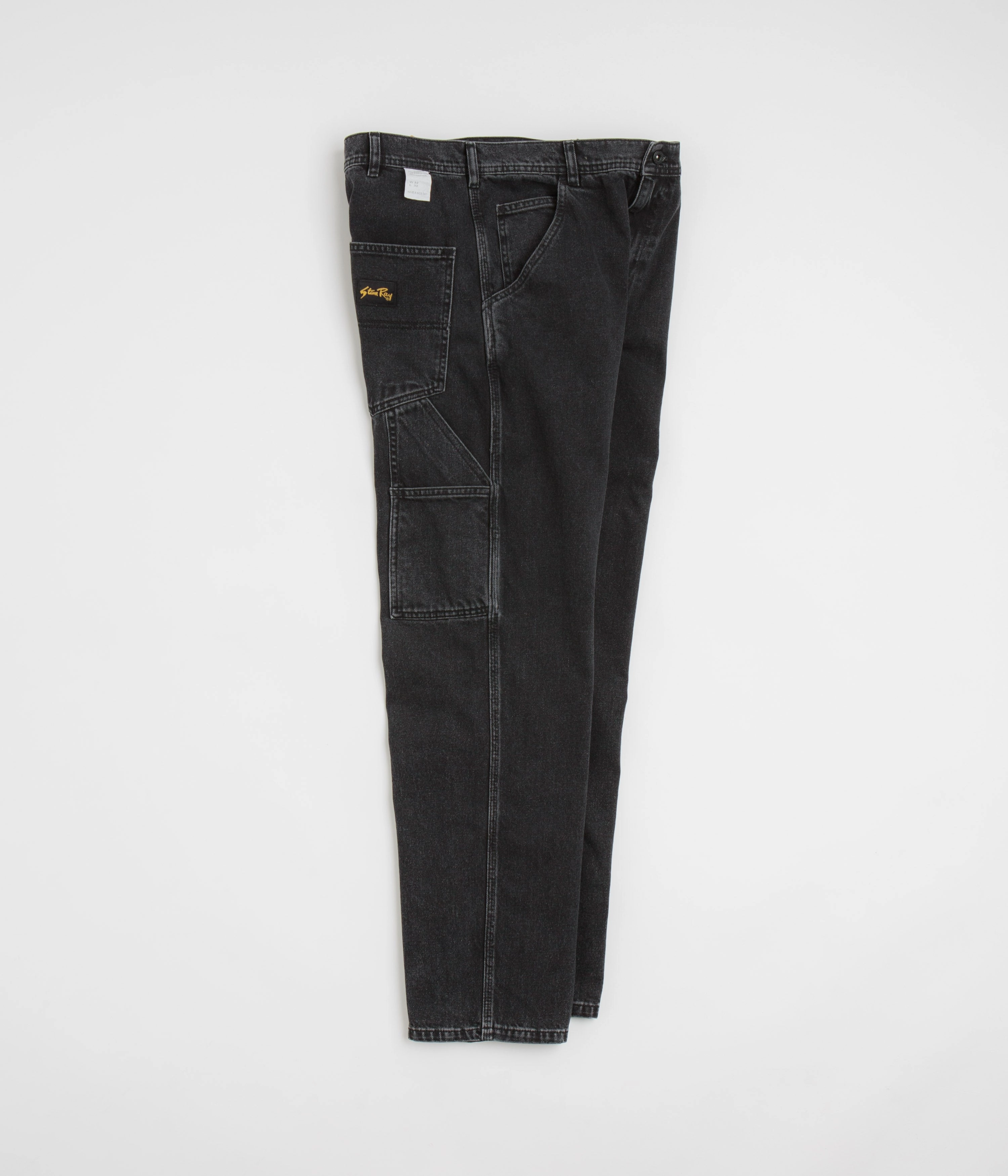 Slim Profile Sport Performance Stan Ray OG Painter Pants - Washed Black Denim