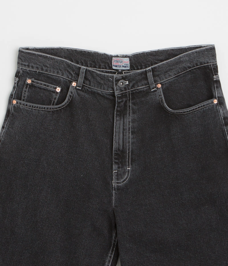 Fun Colors Stan Ray Wide 5 Shorts - Washed Black